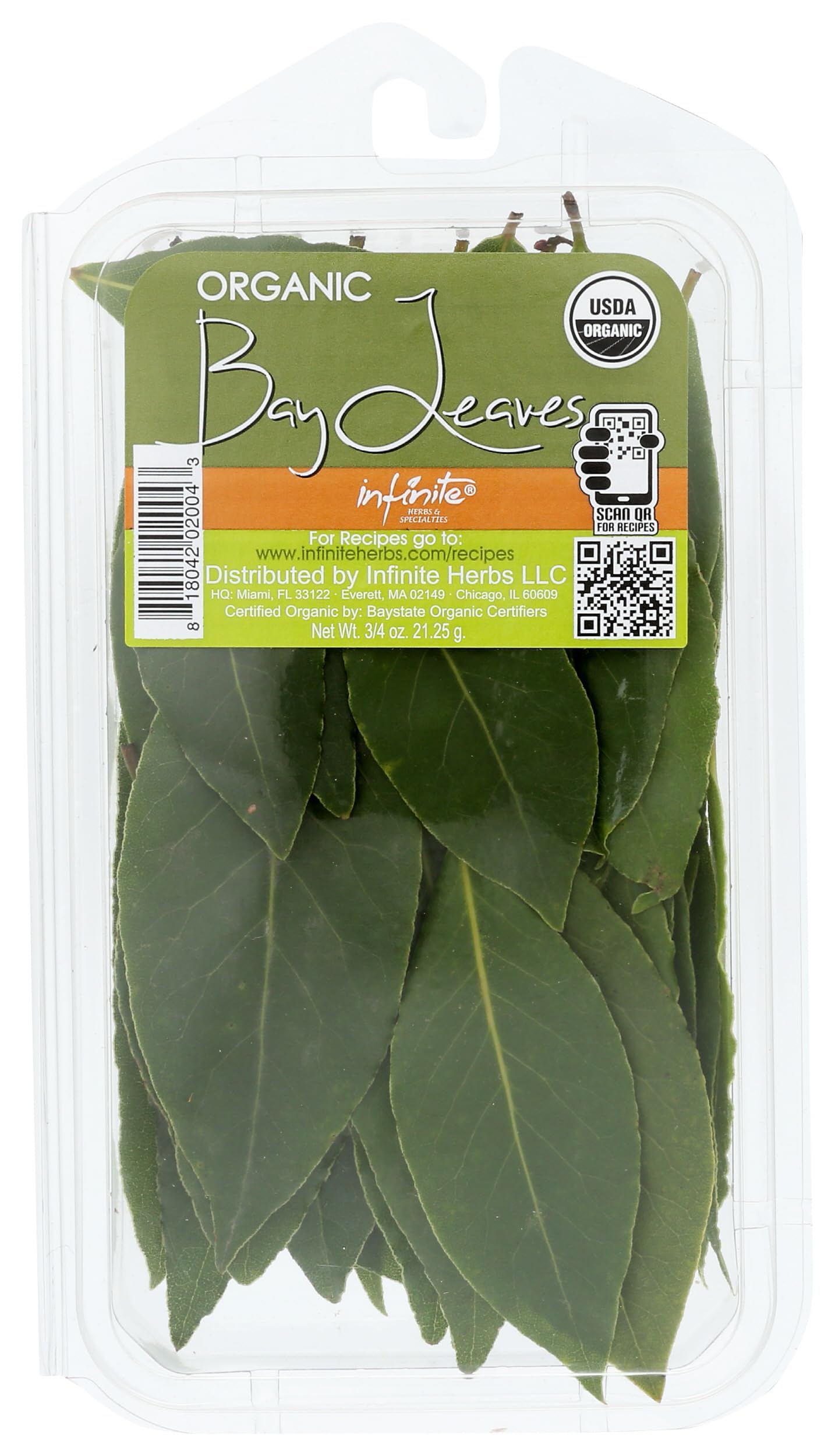 Herb Bay Leaves Organic, 0.75 Ounce