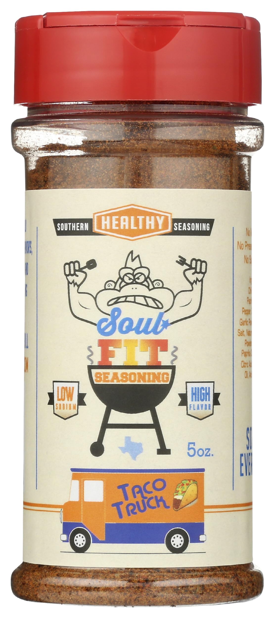 Soul Fit Grill, Seasoning Taco Truck, 5 Ounce