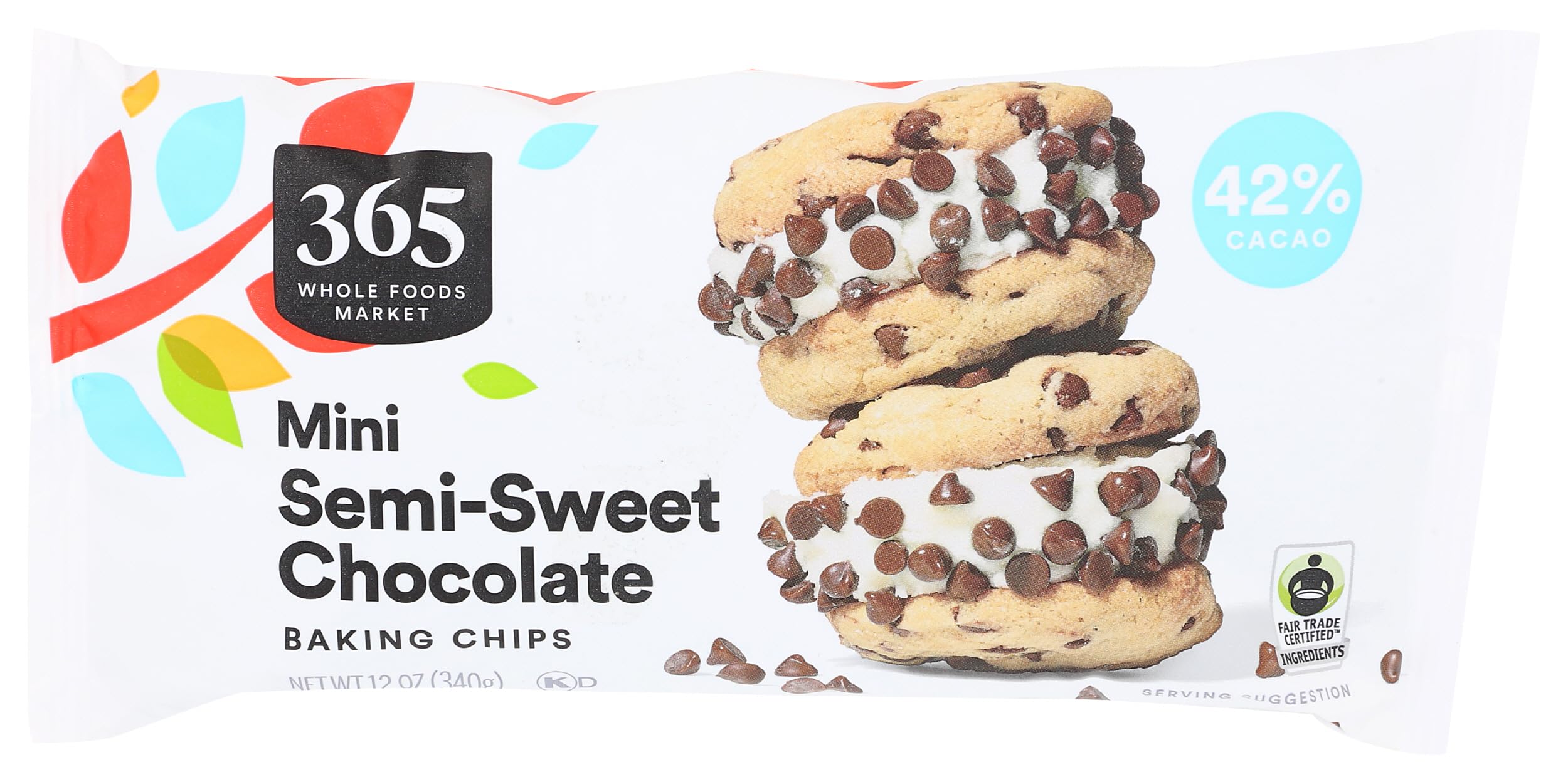 Mini Semi-Sweet Chocolate Baking Chips, 12 Ounce