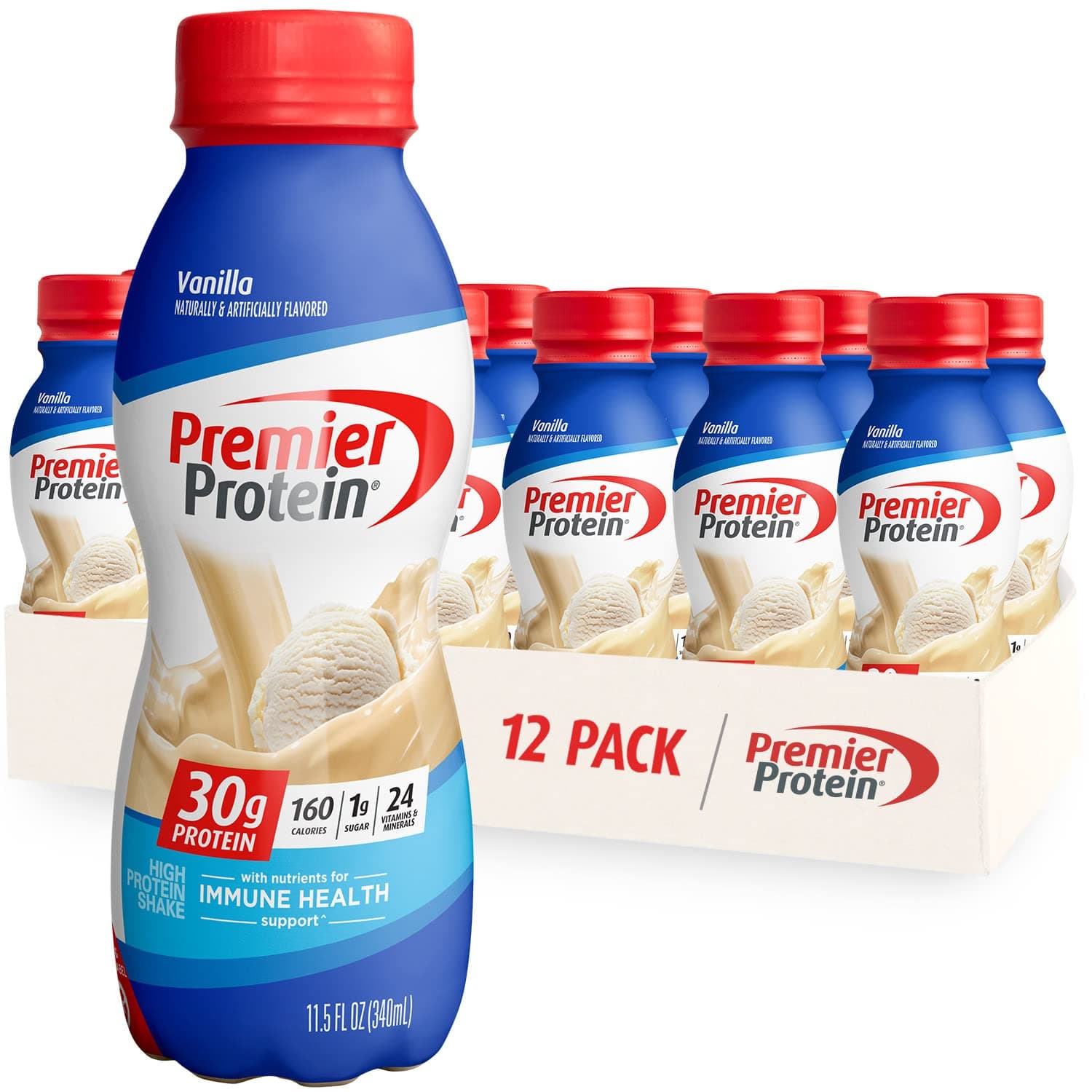 Premier Protein Shake (Vanilla), 30g Protein, 11.5 fl oz