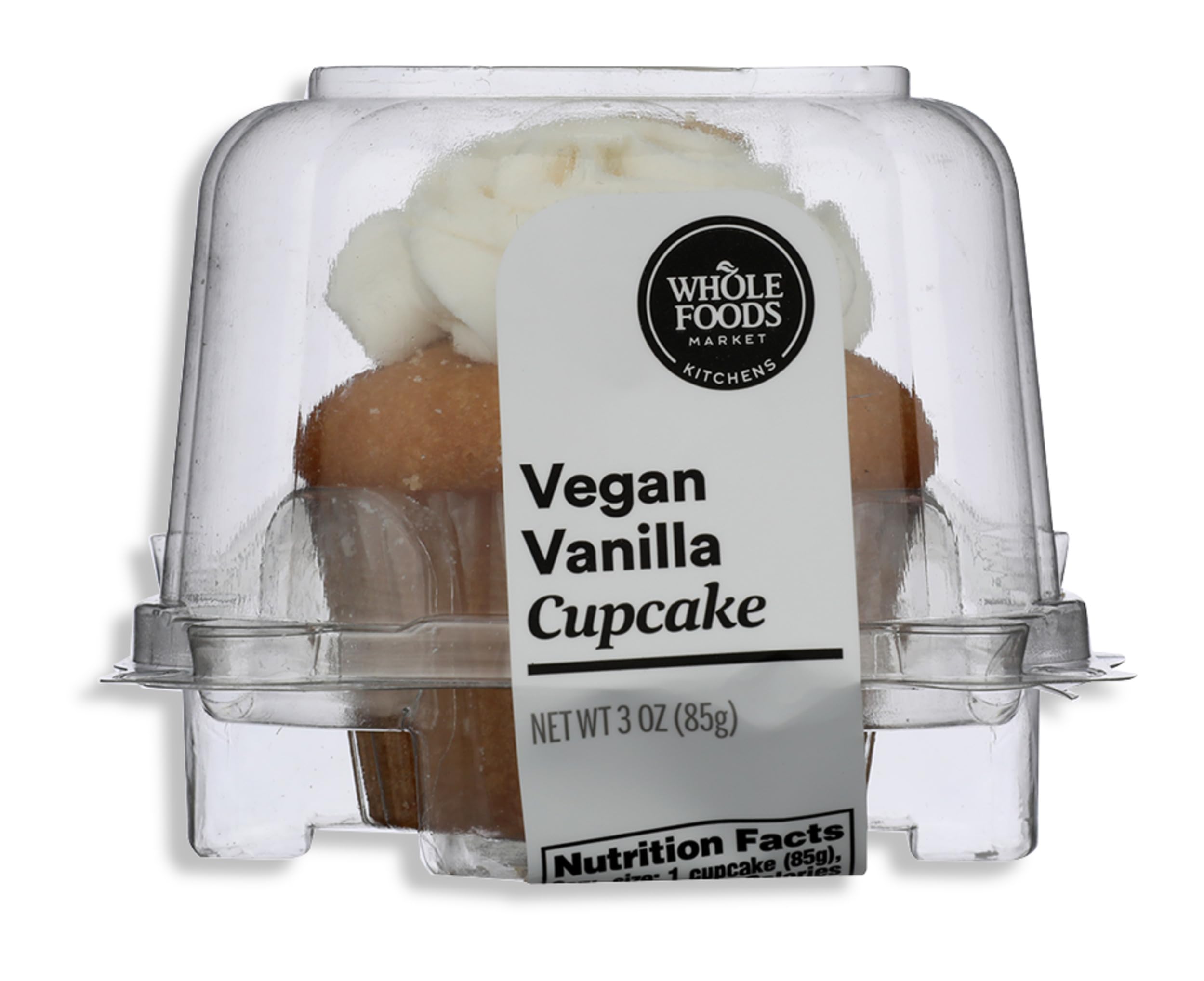 Whole Foods Market Kitchens, Vanilla Cupcake, 3 oz