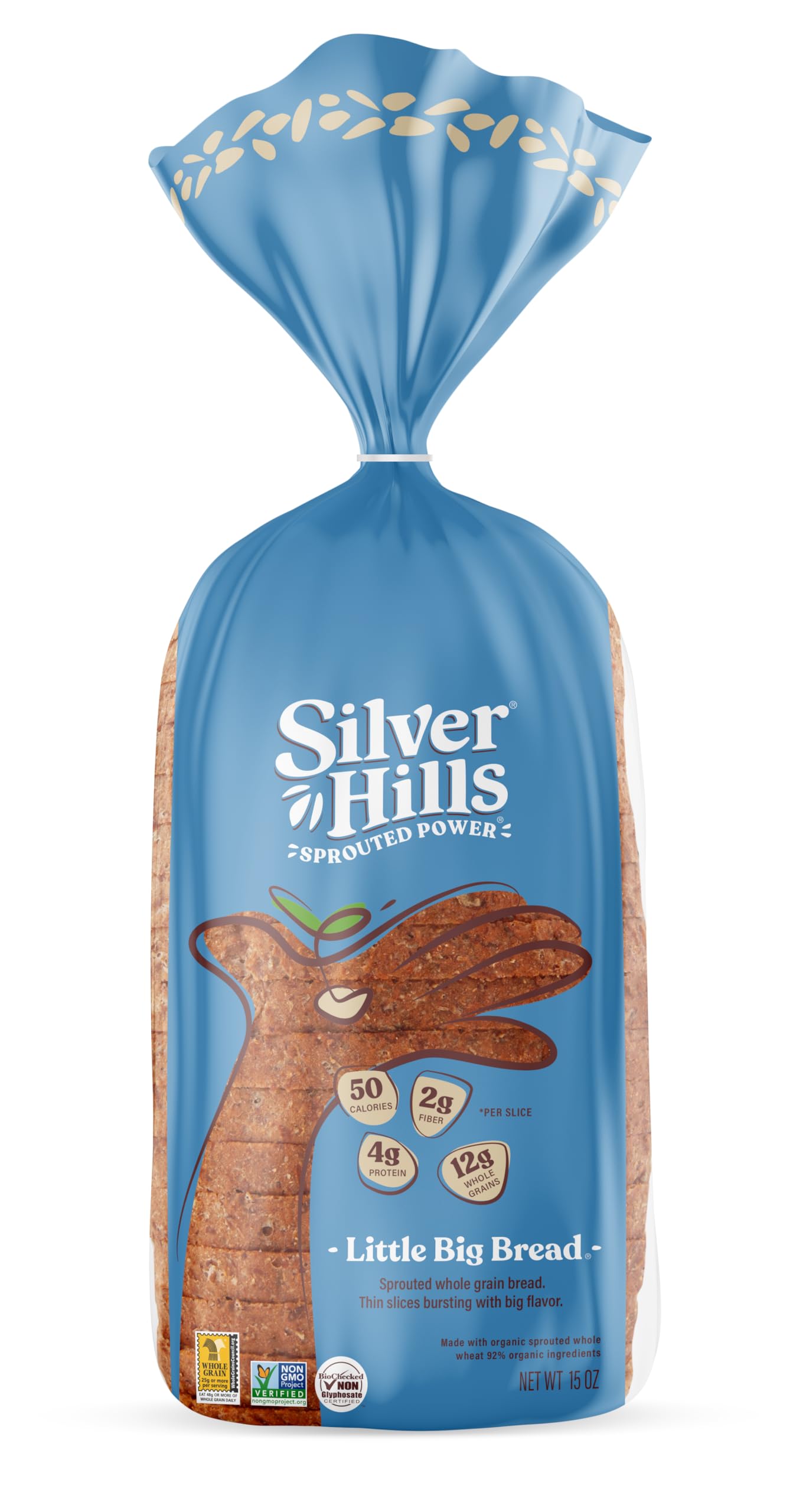 Silver Hills Bakery Bread Little Big, 15 Ounce