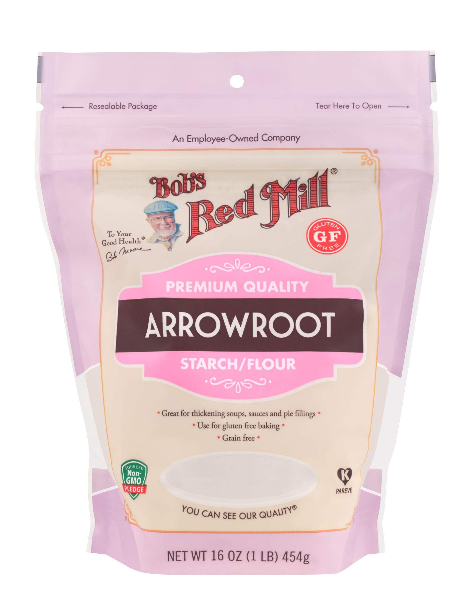 Arrowroot Flour, 16 oz