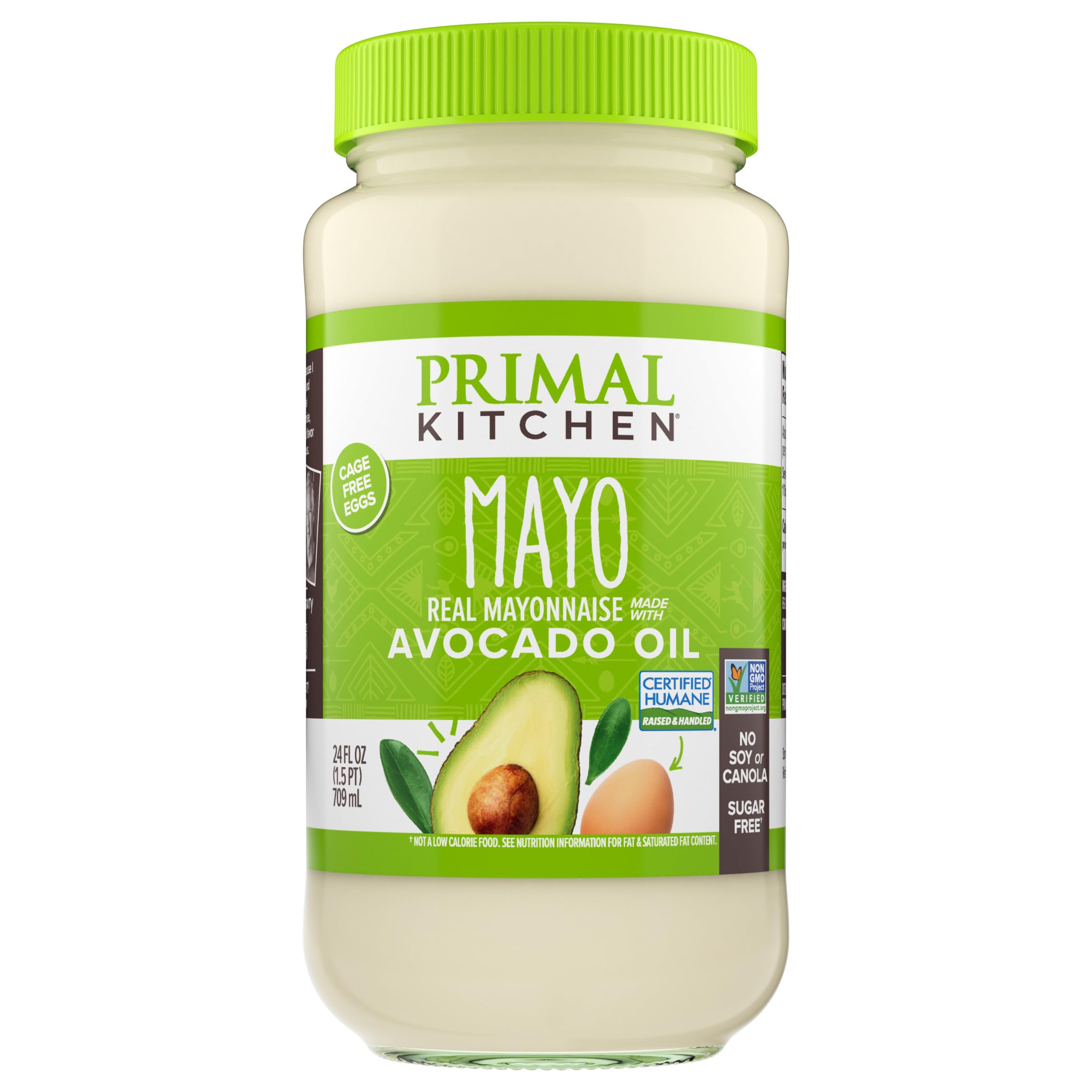 Primal Kitchen Mayo made with Avocado Oil, Whole30 Approved, Certified Paleo, and Keto Certified, 24 Ounces