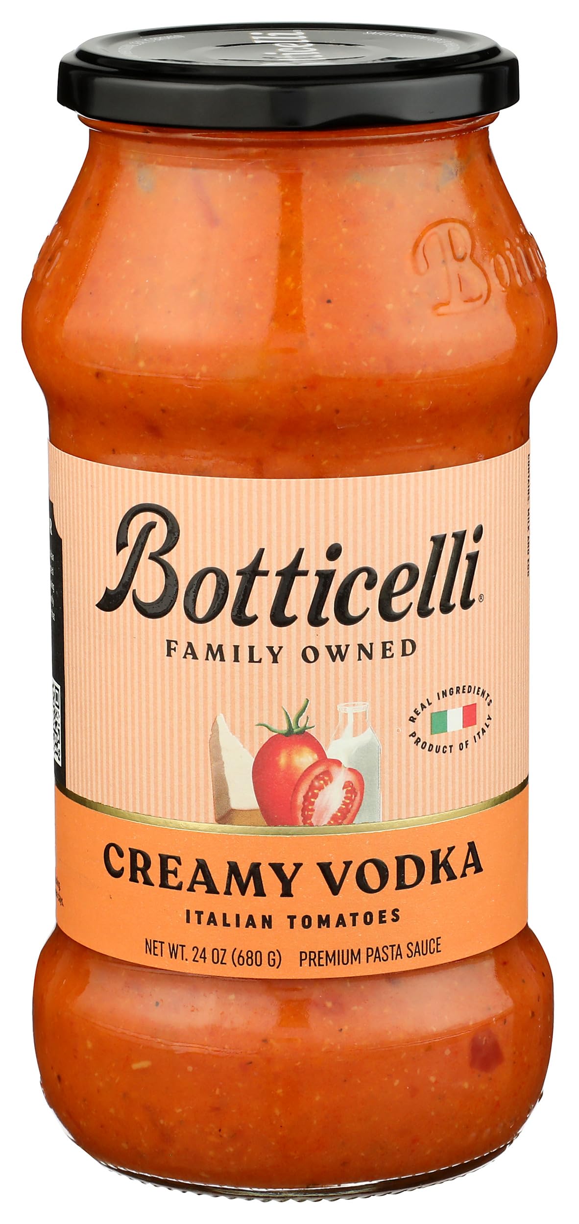 Sauce Vodka Creamy Organic, 24 Ounce