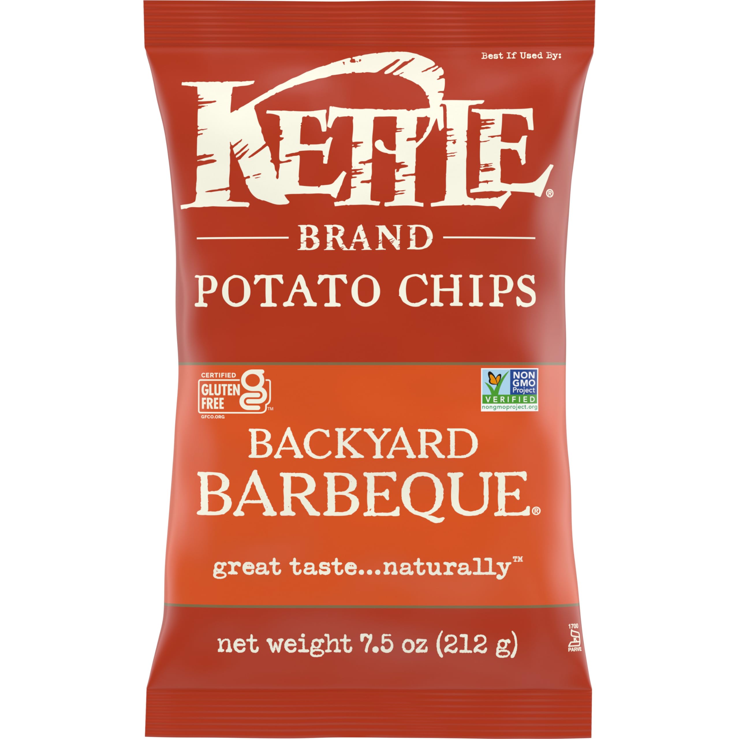 Kettle Brand Backyard Barbeque Potato Chips, 7.5 Oz
