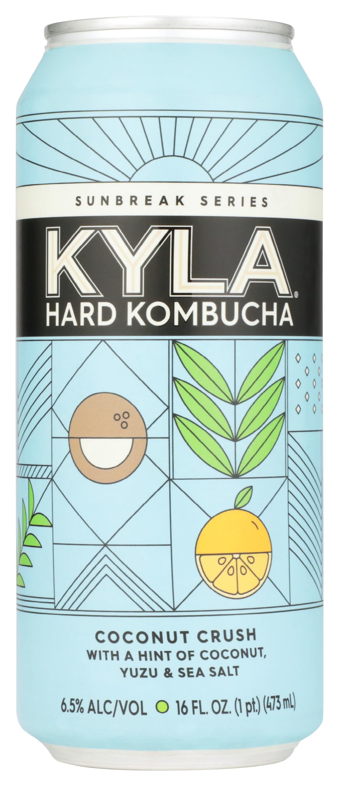 Kombucha Sunbreak Coconut, 16 Fl Oz Single Can