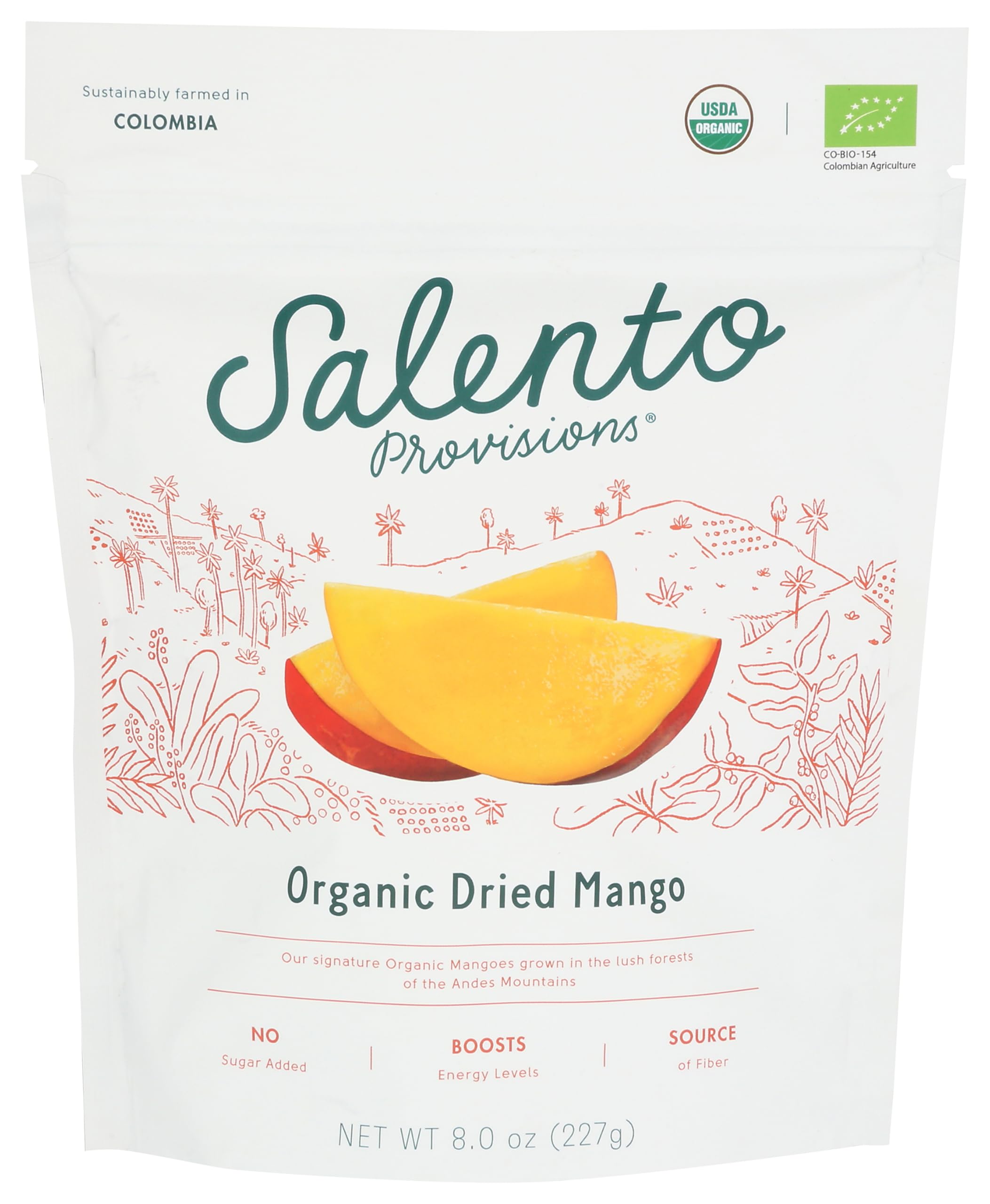 Mango Dried Organic, 8 Ounce