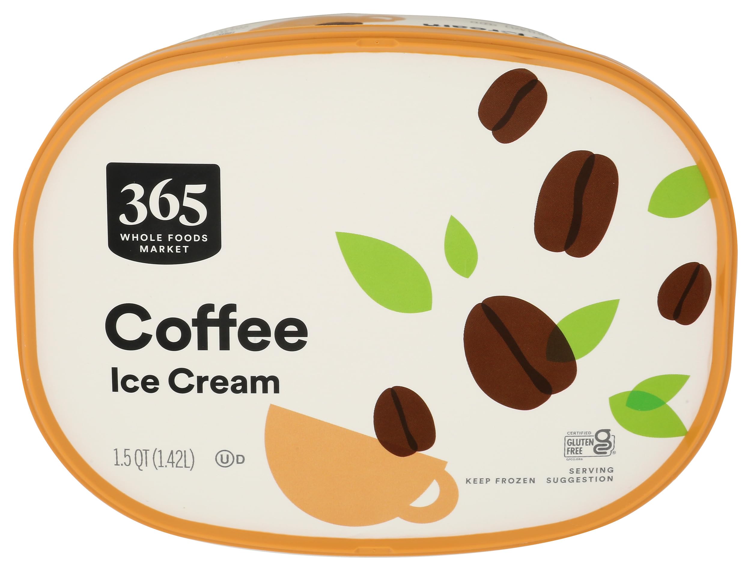 365 by Whole Foods Market Coffee Ice Cream, 1.5 QT