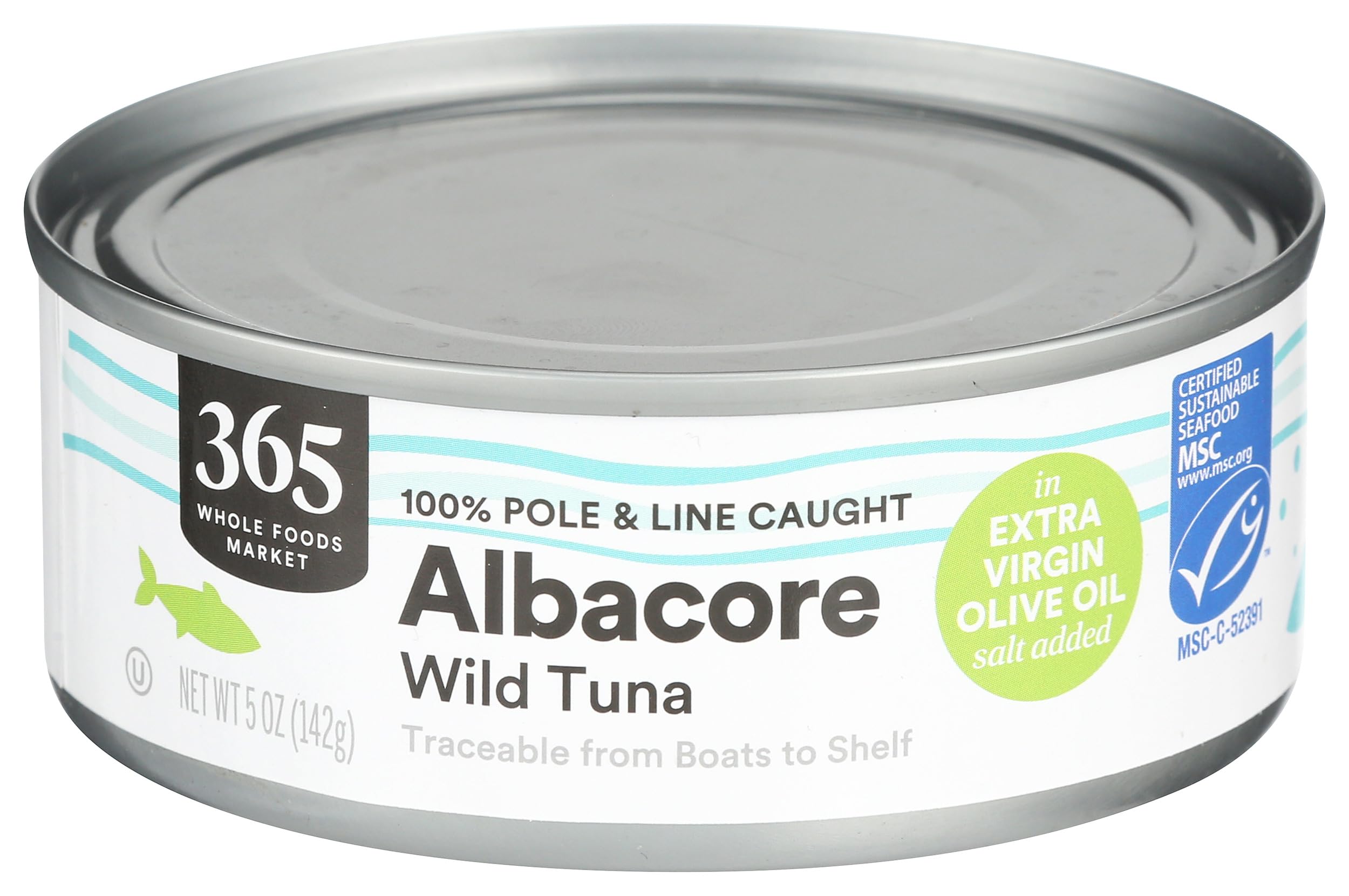 Albacore Tuna in Extra Virgin Olive Oil, 5 oz
