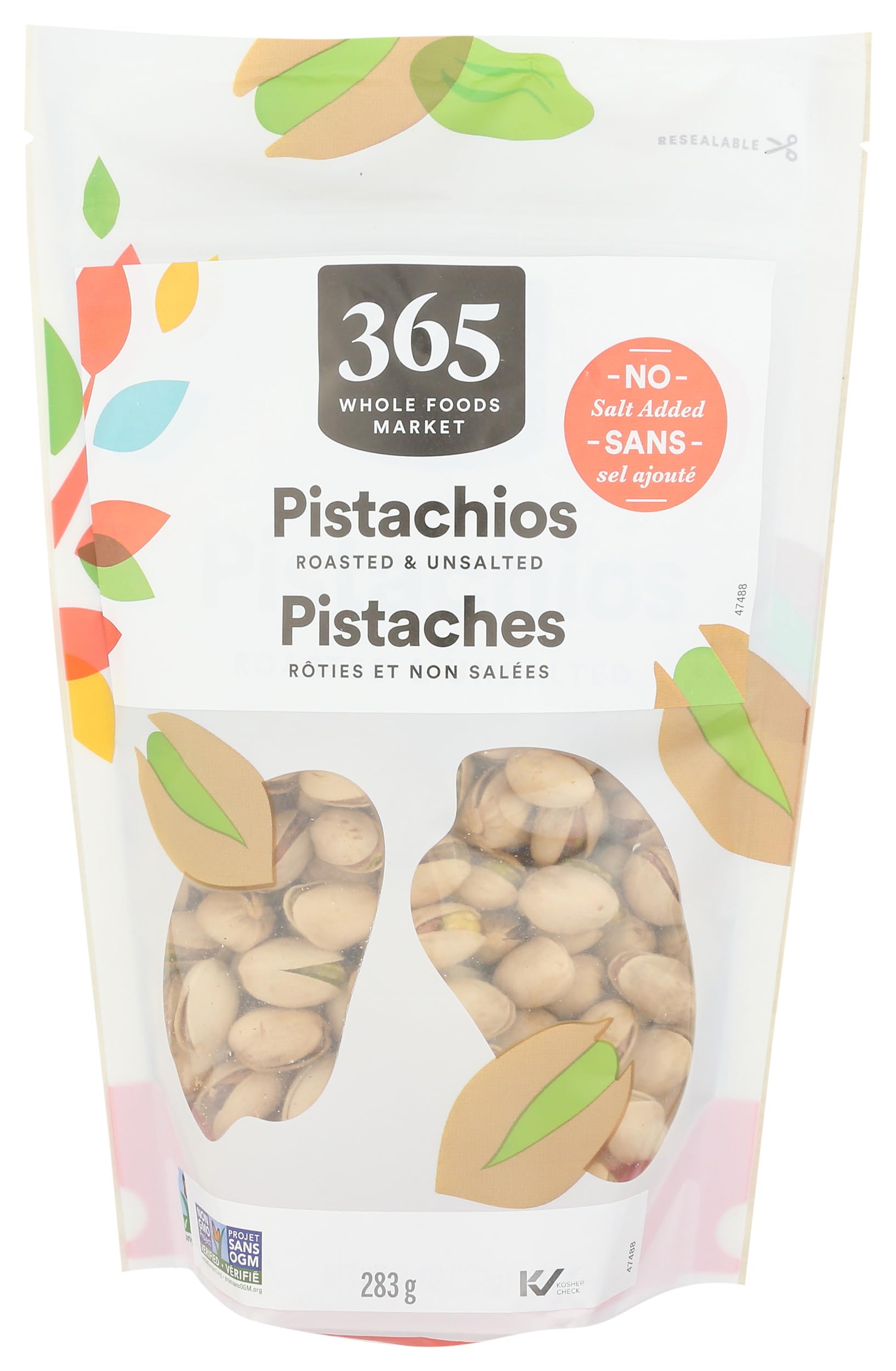 Roasted & Unsalted Pistachios, 10 Ounce