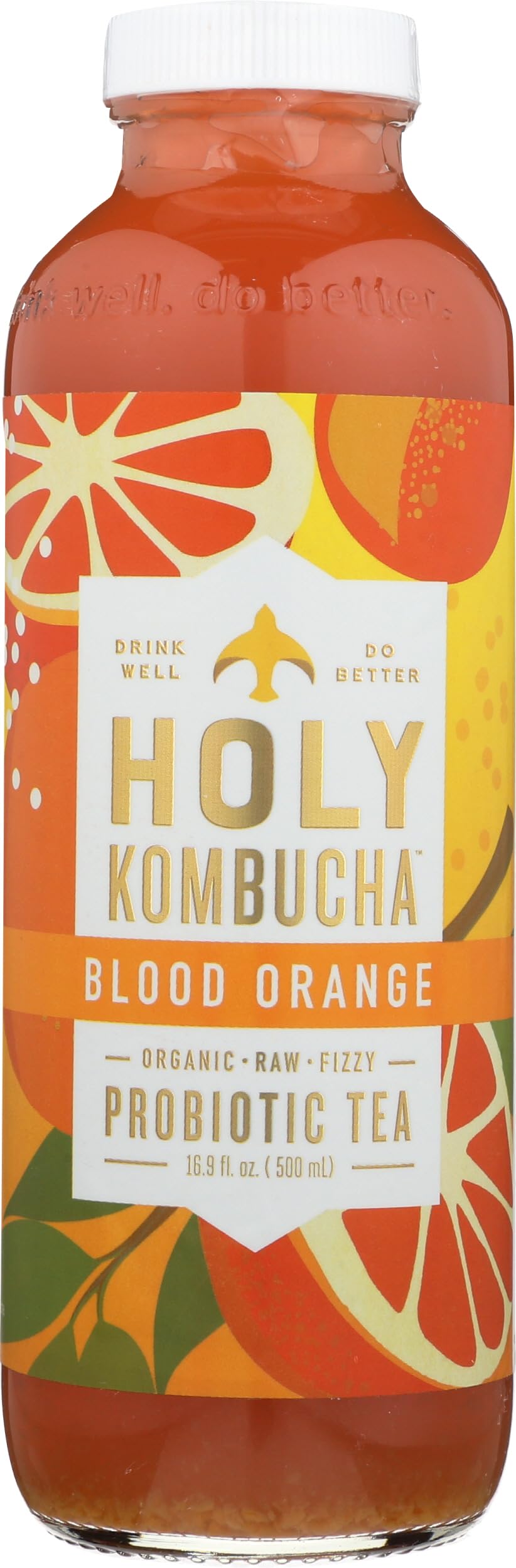 Kombucha Blood Orange, 16.9 Fl Oz