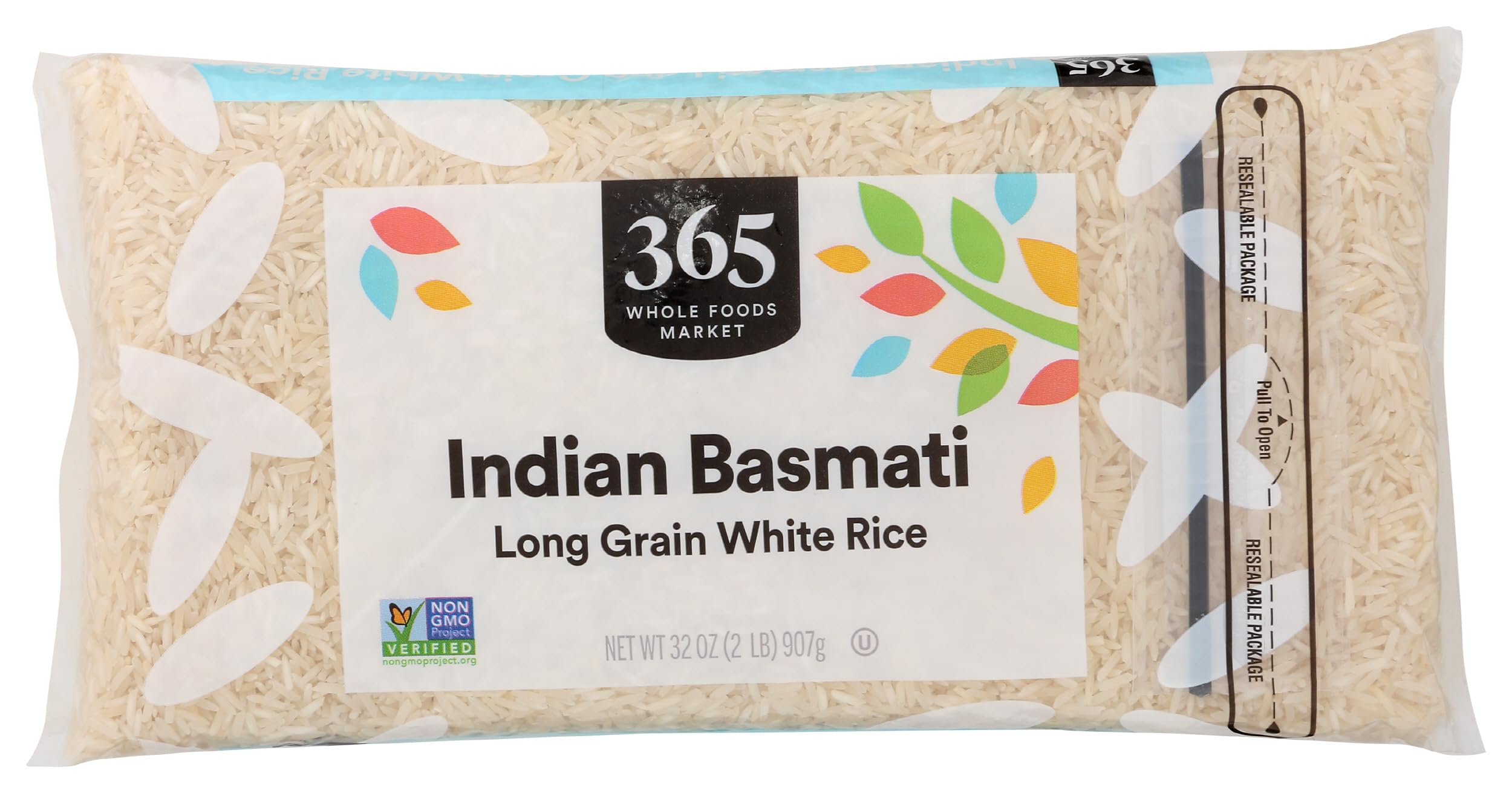 Indian Basmati White Rice, 32 Ounce