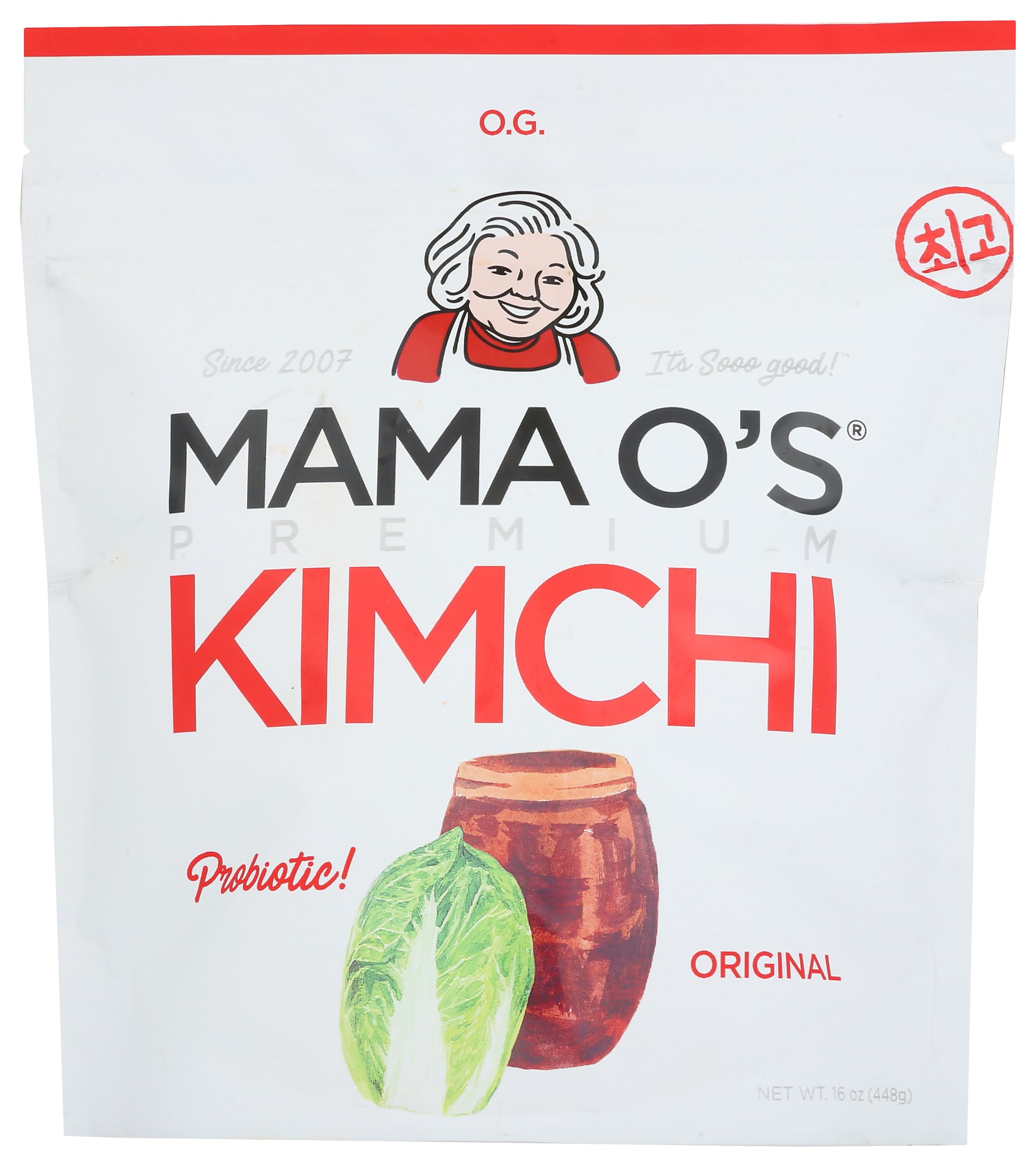 Mama Os Original Kimchi, 16 OZ