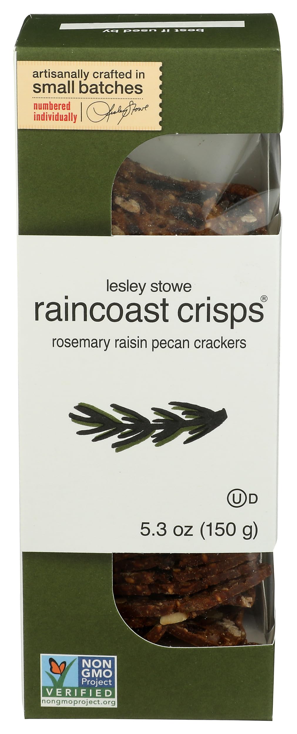 Crisp Rosemary Raisin Pecan, 5.3 Ounce