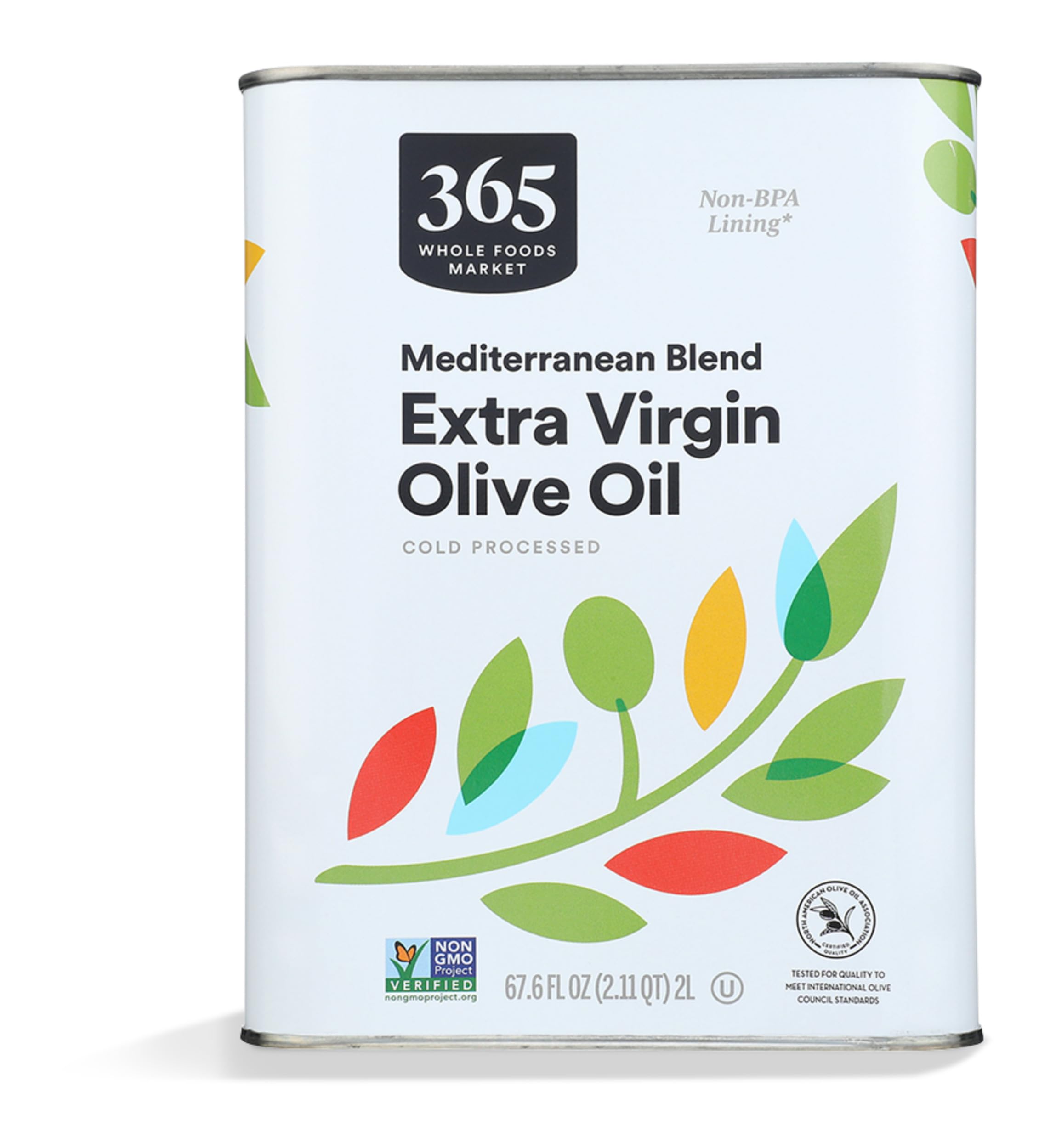 Mediterranean Blend Extra Virgin Olive Oil, 67.6 Fl Oz