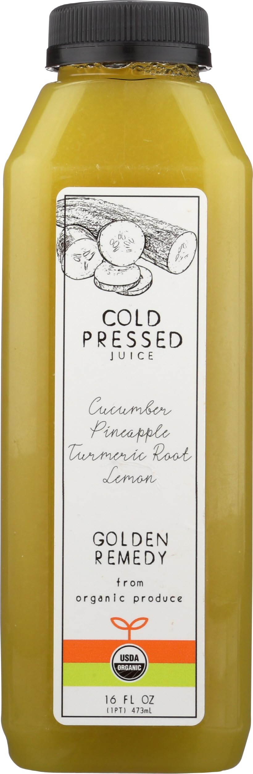 Garden Of Flavor, Organic Golden Remedy Juice, 16 FL Oz
