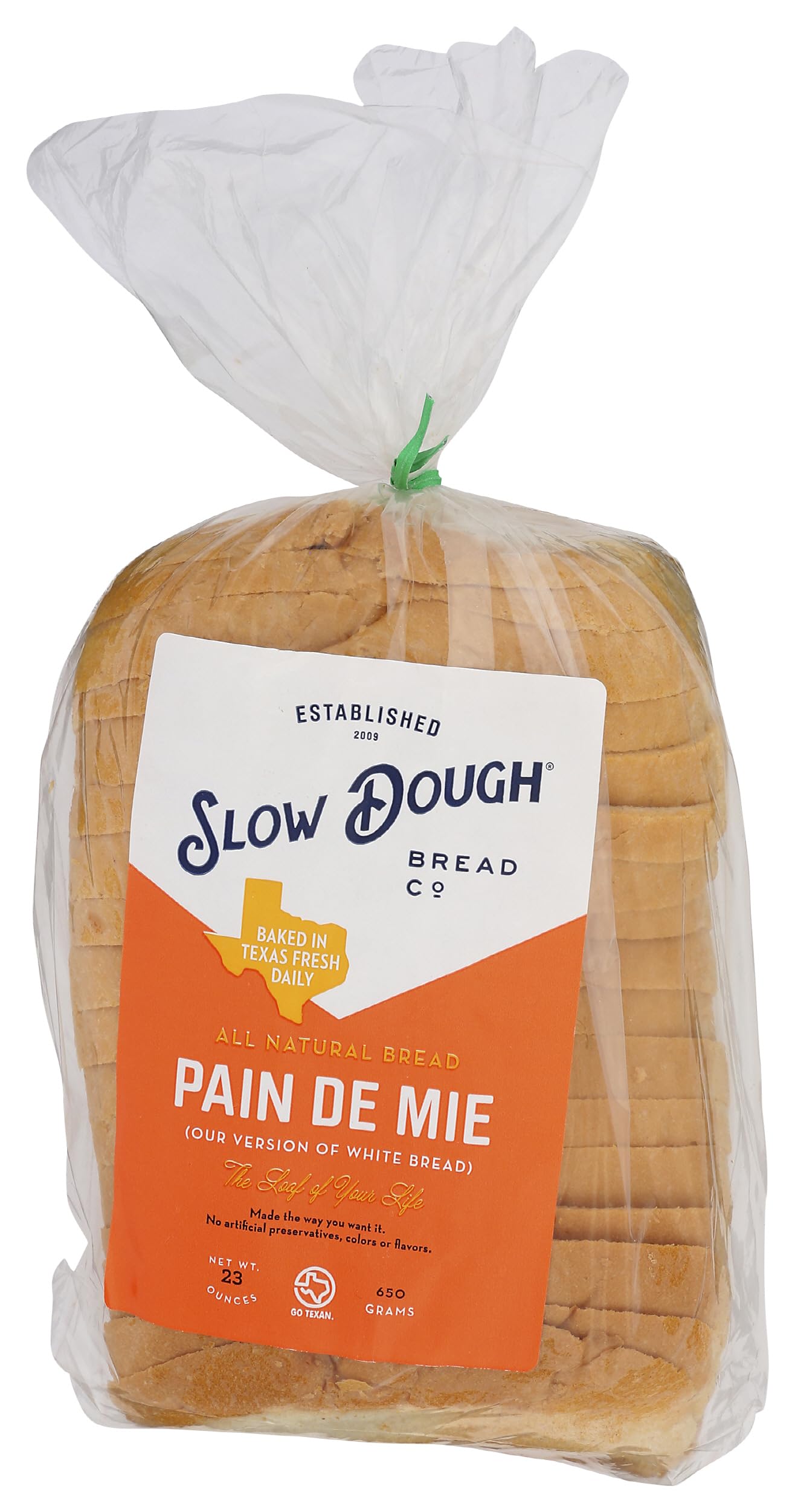 Slow Dough, Bread Pain De Mie, 18 Ounce
