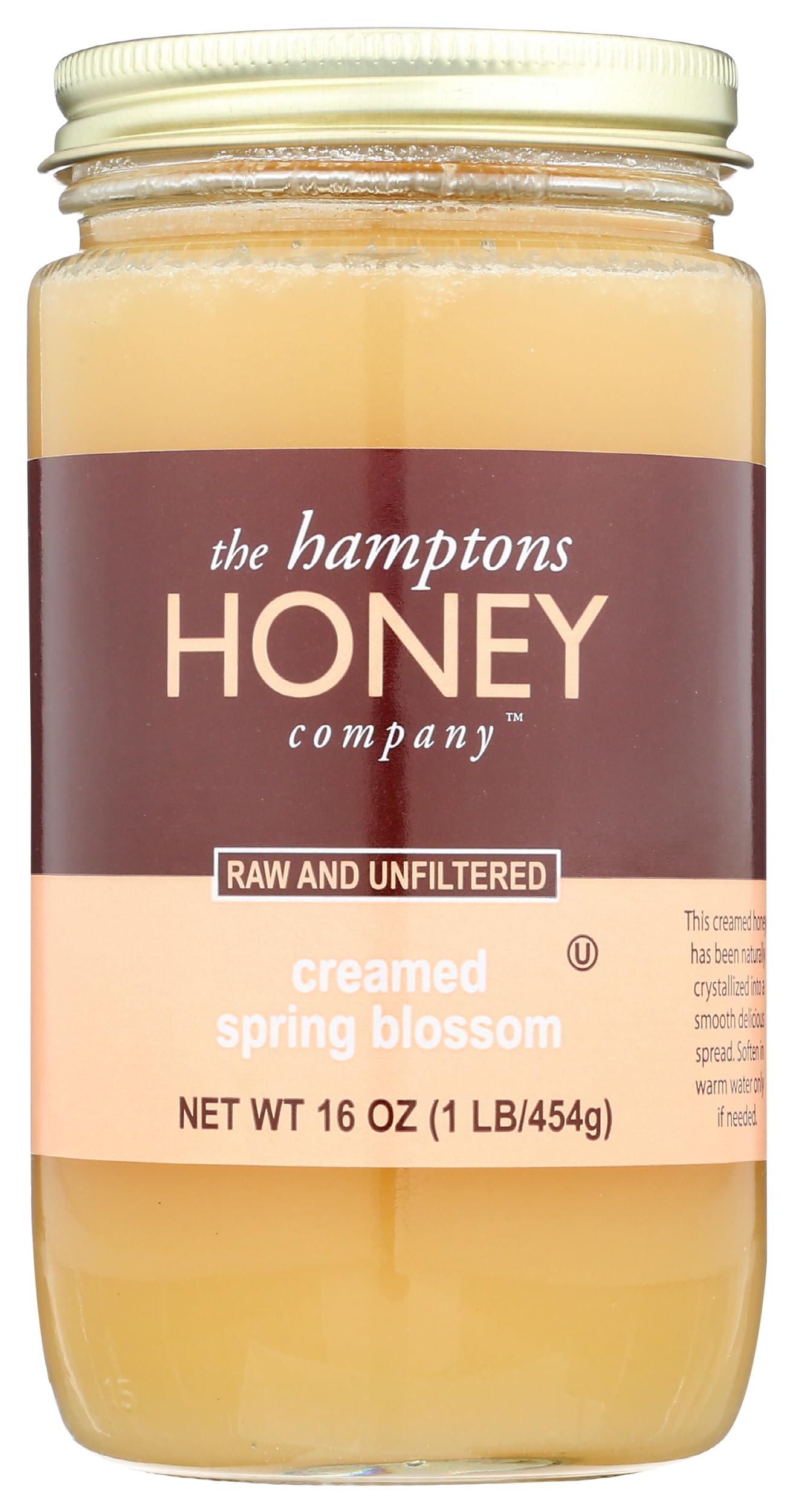 Hamptons Honey, Honey Creamed, 16 Ounce