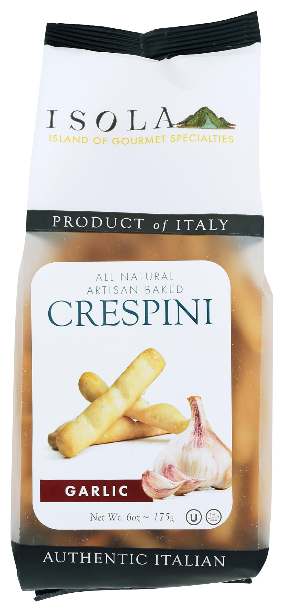 Crespini Garlic Sea Salt, 6 Ounce