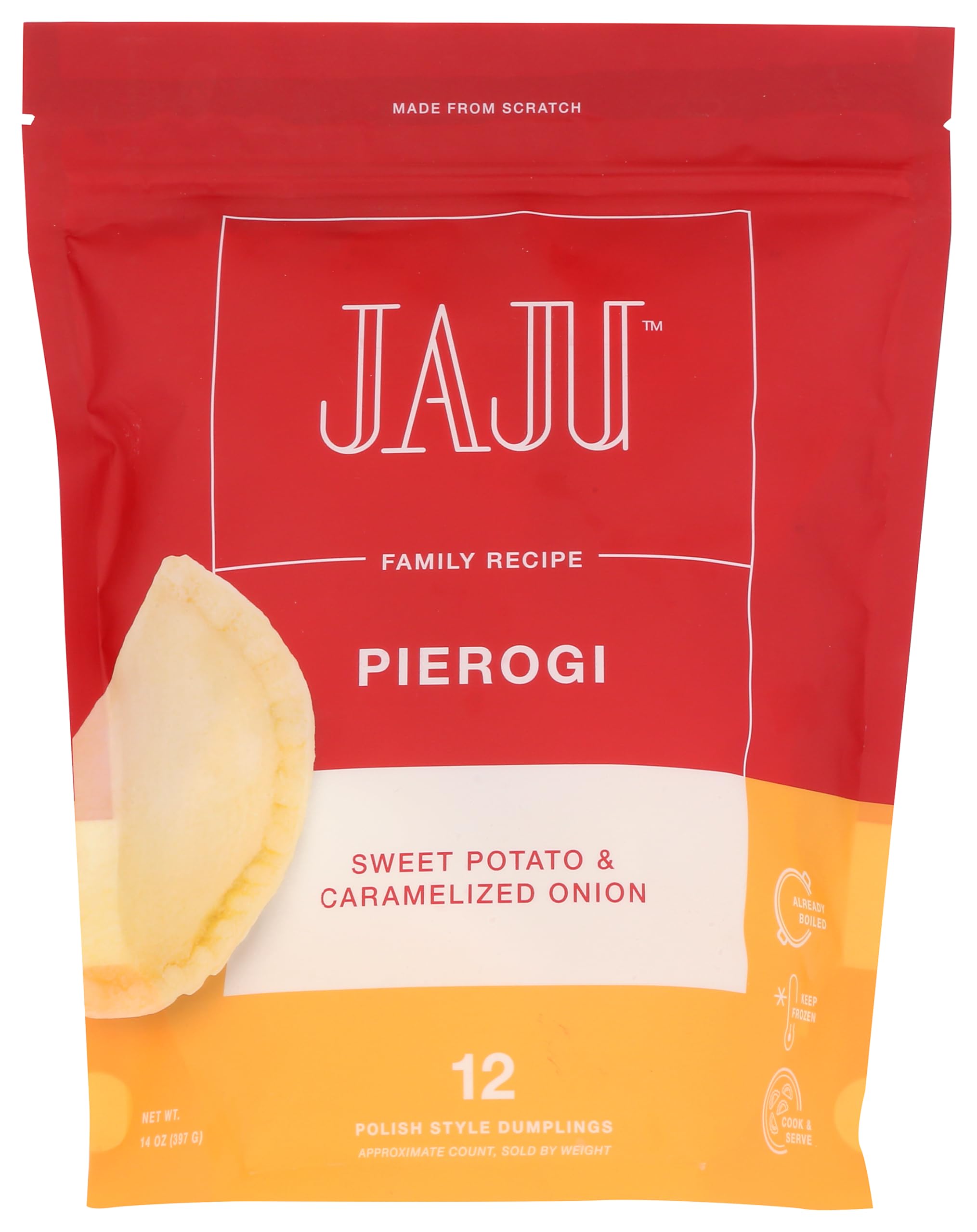 Jaju Pierogi Sweet Potato & Caramelized Onion Pierogi