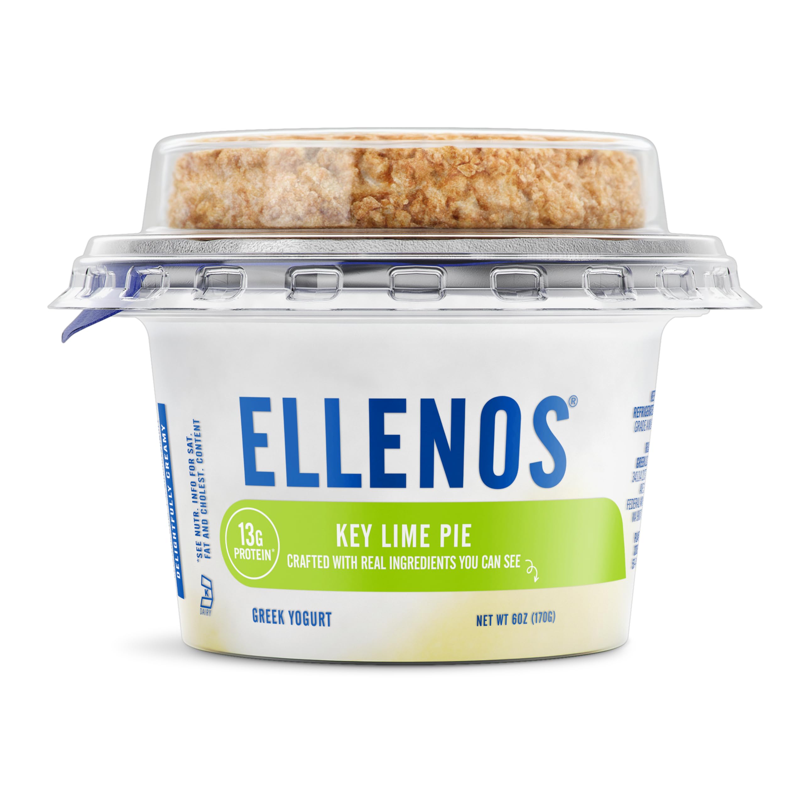 Ellenos Yogurt, Key Lime Pie, 6 oz