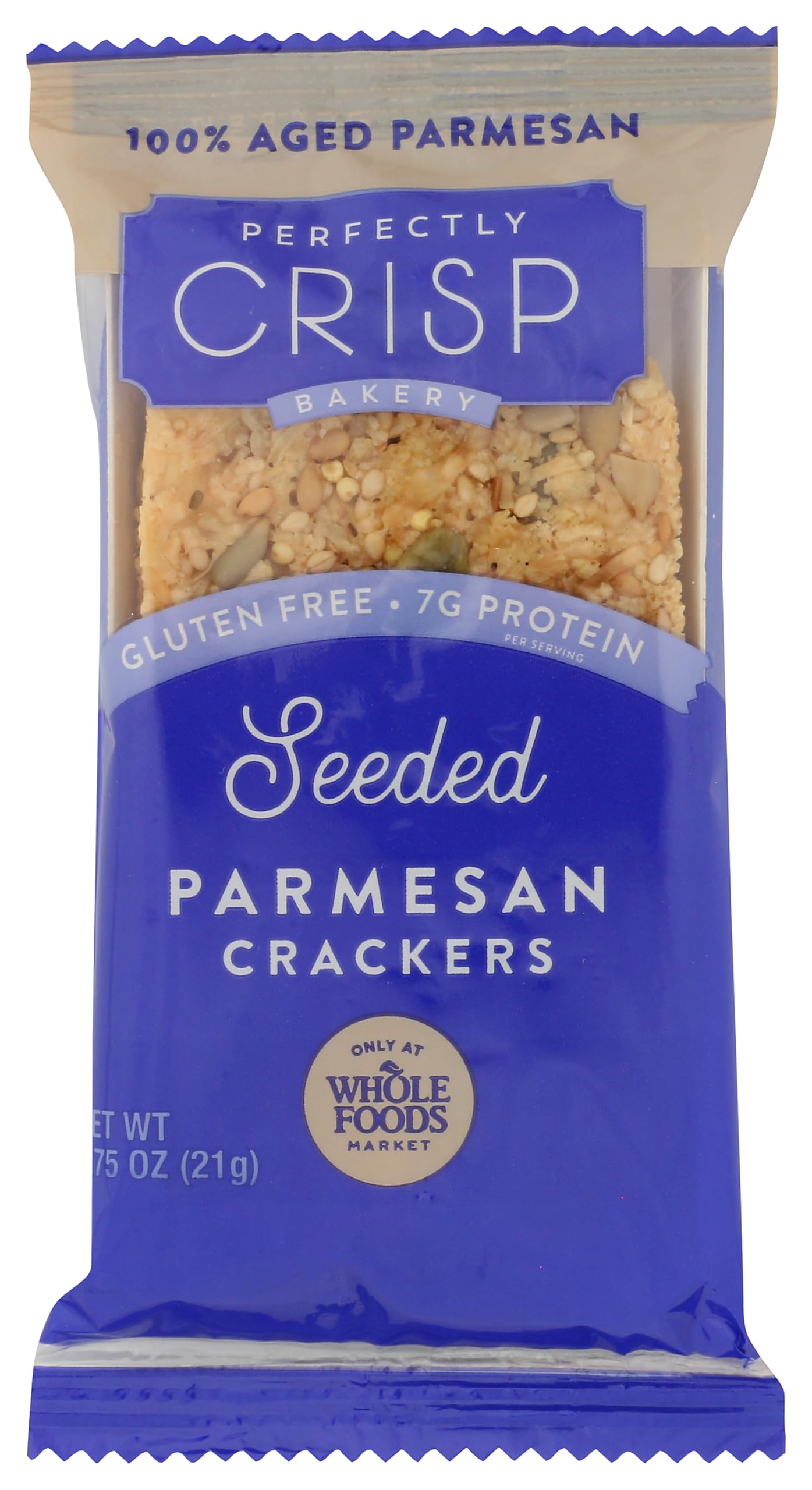 Perfectly Crisp, Seeded Parmesan Crisps, 0.75 Ounce