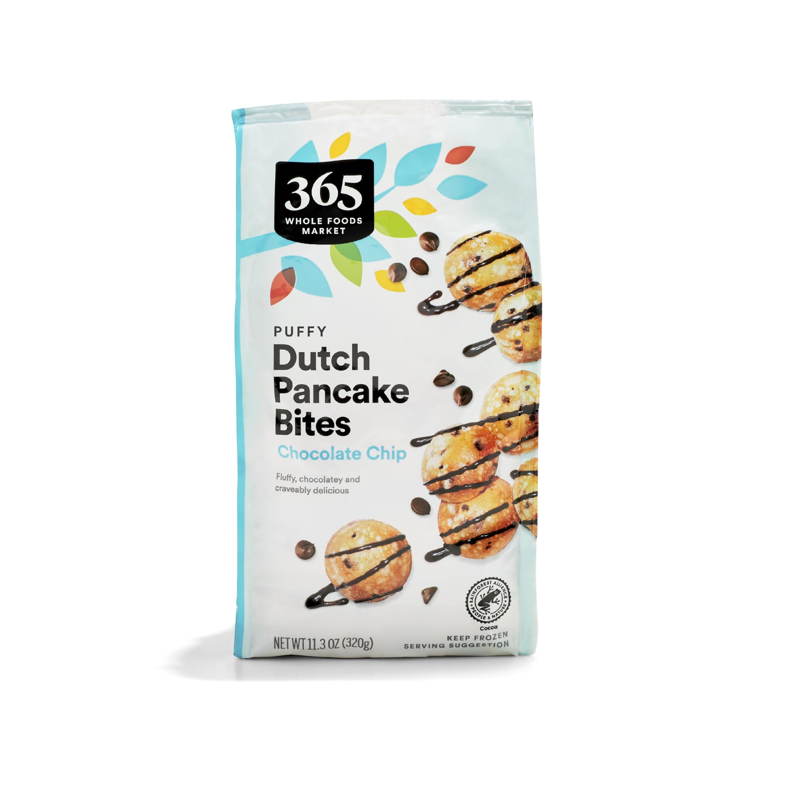 365 By Whole Foods Market, Chocolate Chip Puff Dutch Pancake Bites, 11.3 Ounce