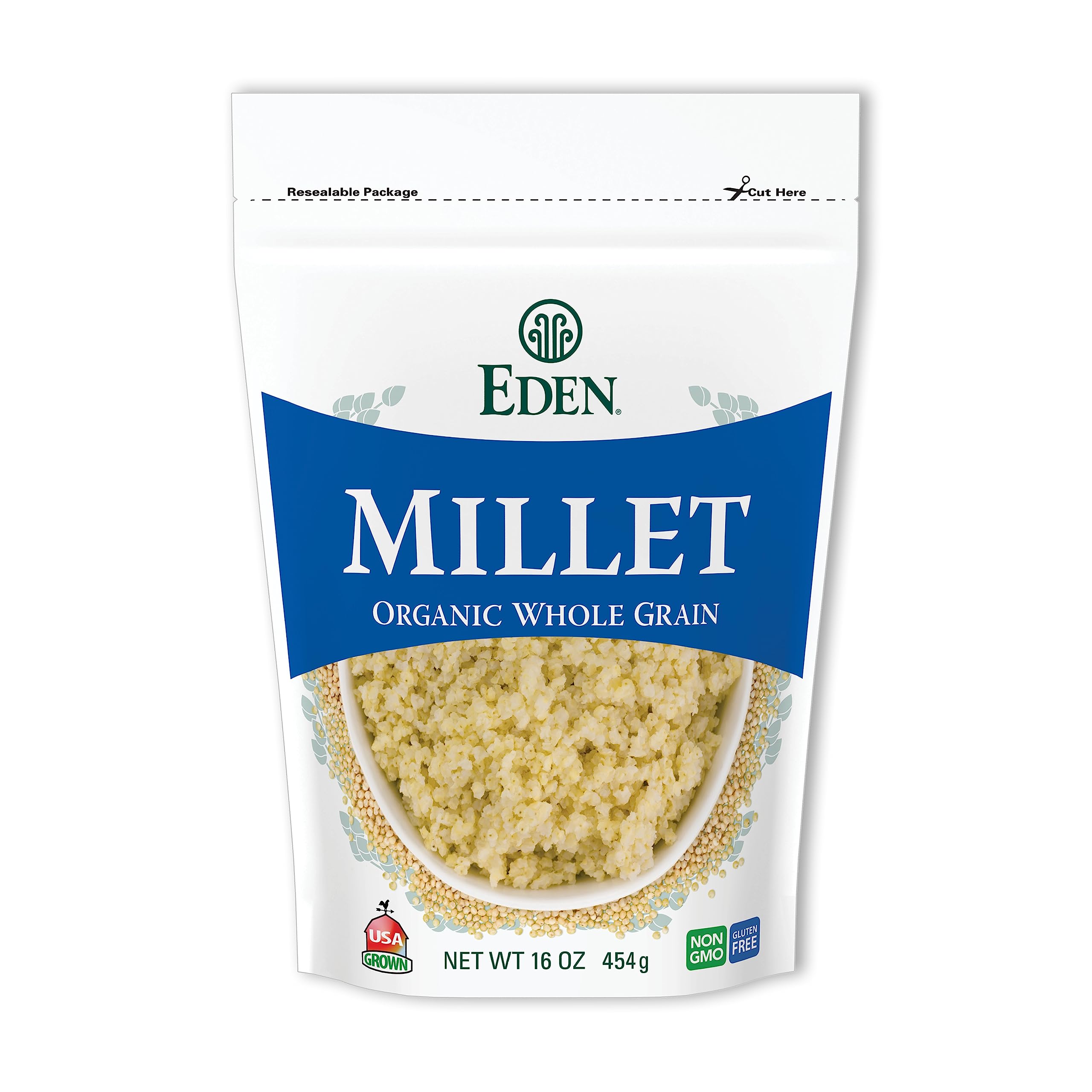 CREATION AND MAINTENANCE OF PURITY IN FOOD Eden Organic Millet, 16 oz