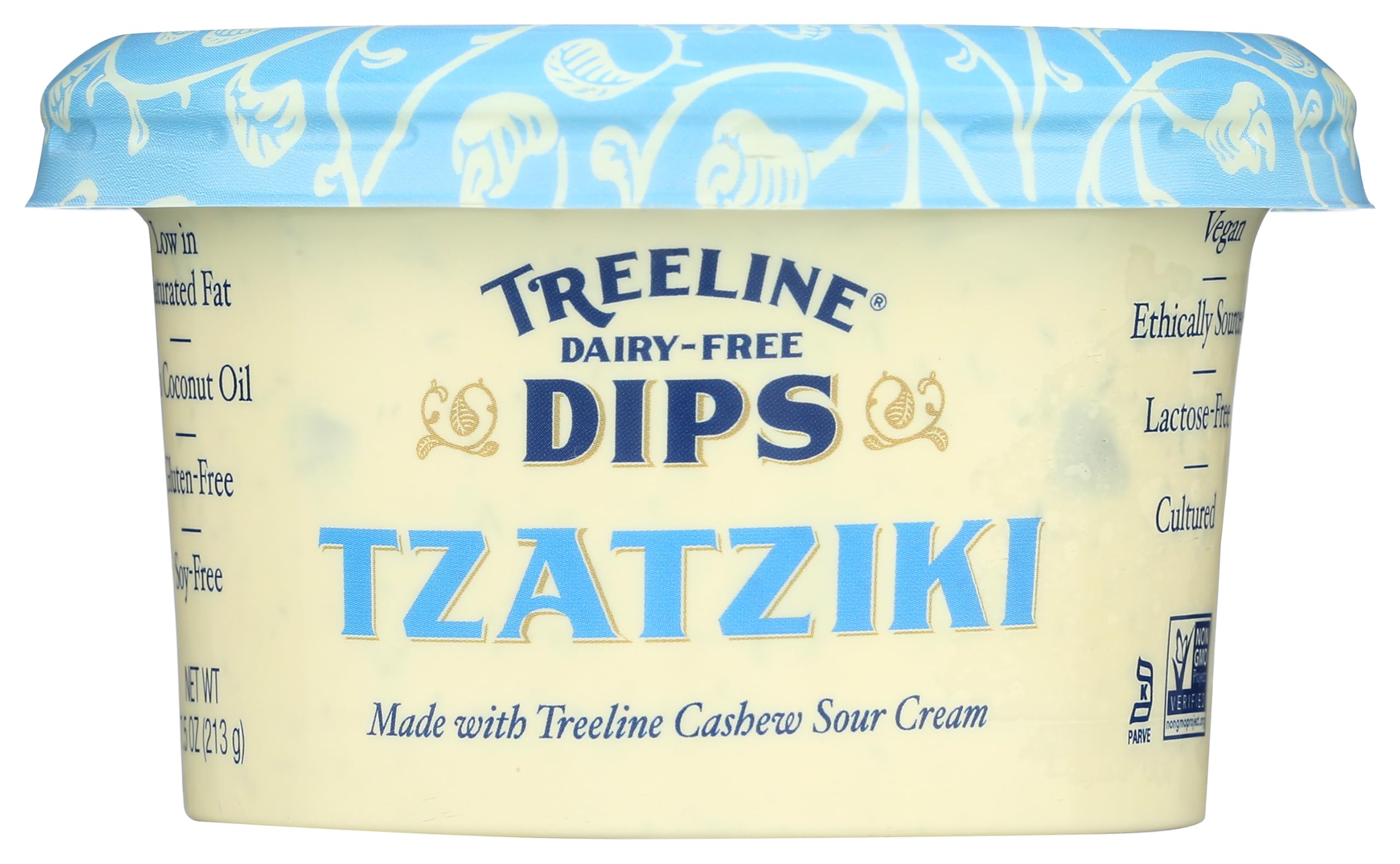 Treeline Non-Dairy Cashew Tzatziki, 7.5 OZ