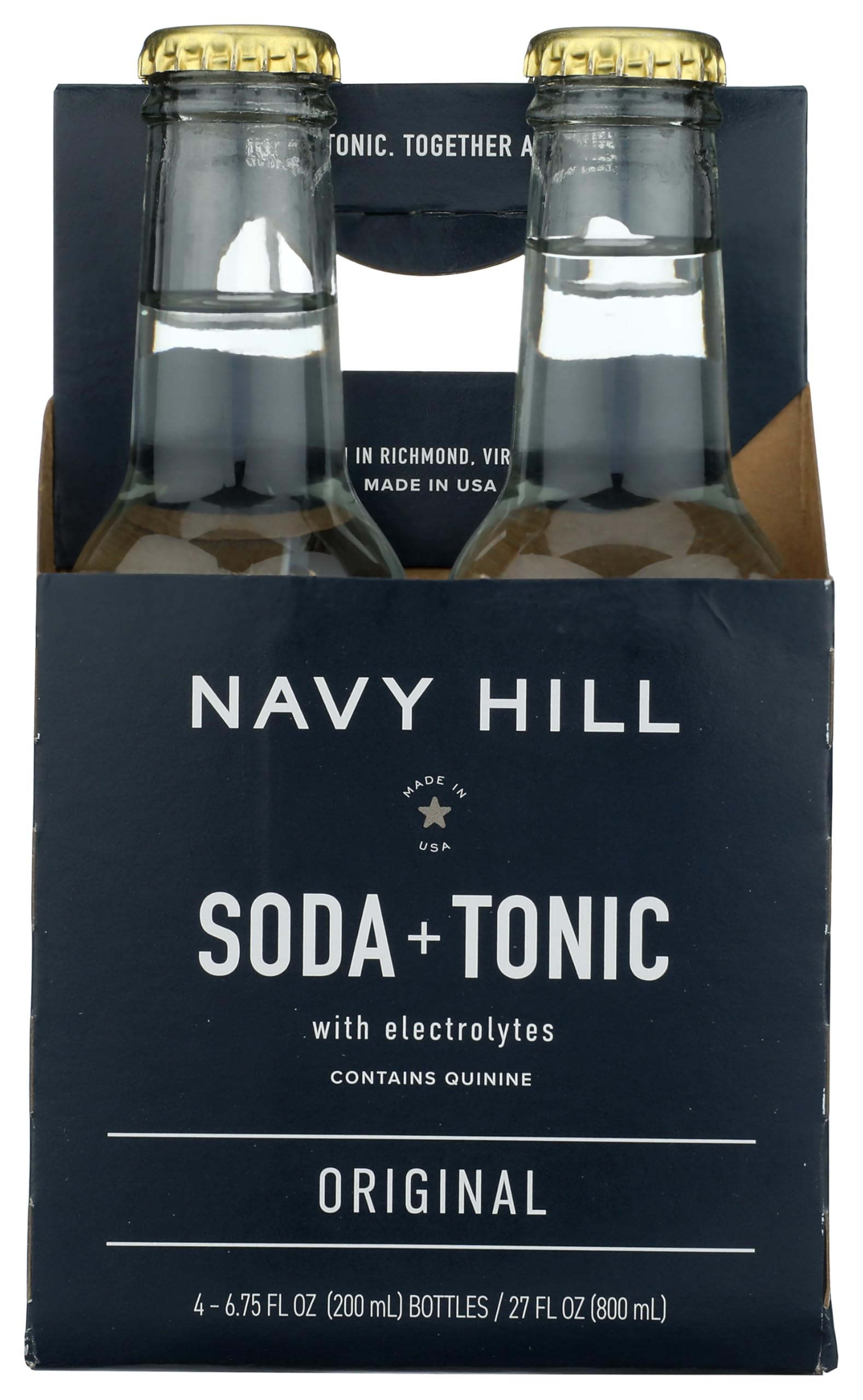 Navy Hill Original Soda/Tonic 4pk, 6.75 Fl Oz
