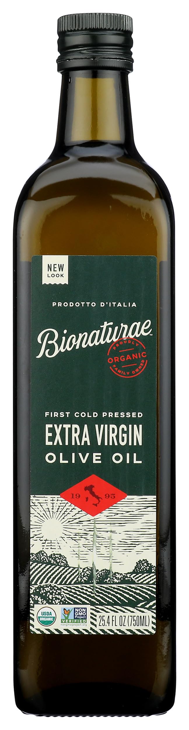 Bionaturae, Oil Olive Extra Virgin Organic, 25.4 Fl Oz
