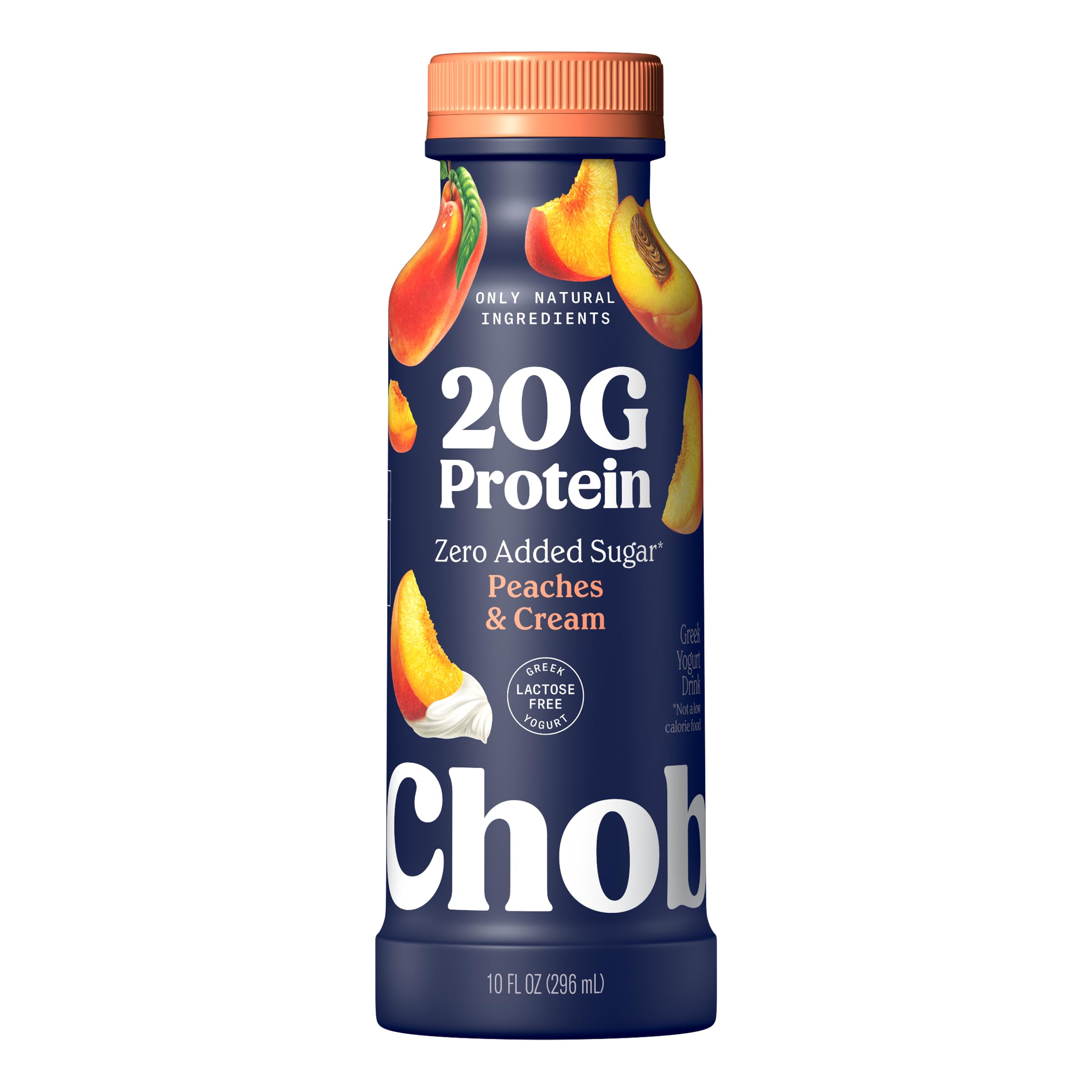 Chobani® 20g Lowfat Greek Yogurt Drink Peaches & Cream 10 fl oz