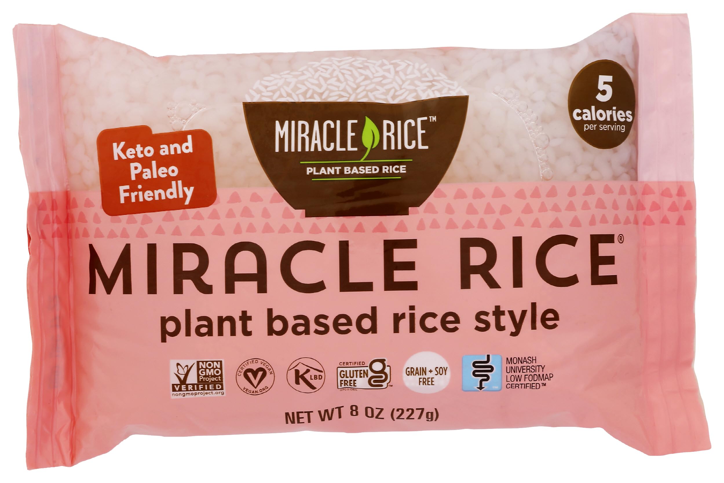 Miracle Noodle Shirataki Rice, 8 OZ