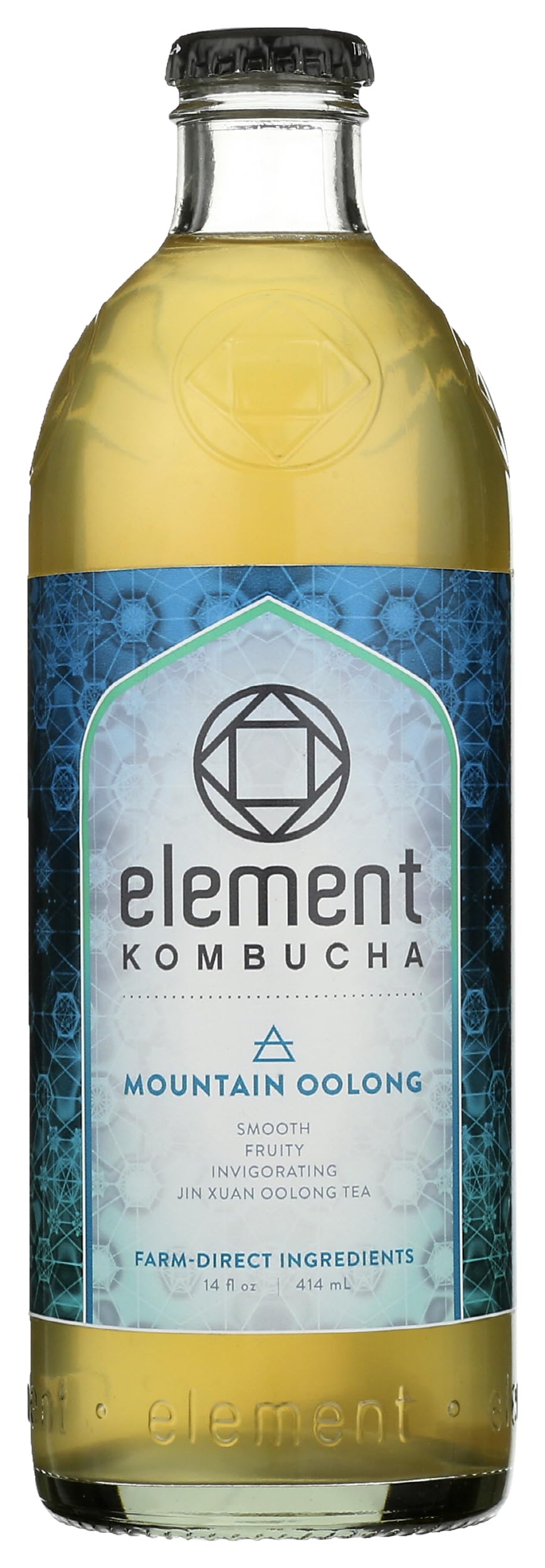 Element Kombucha Mountain Oolong Kombucha, 16 FZ
