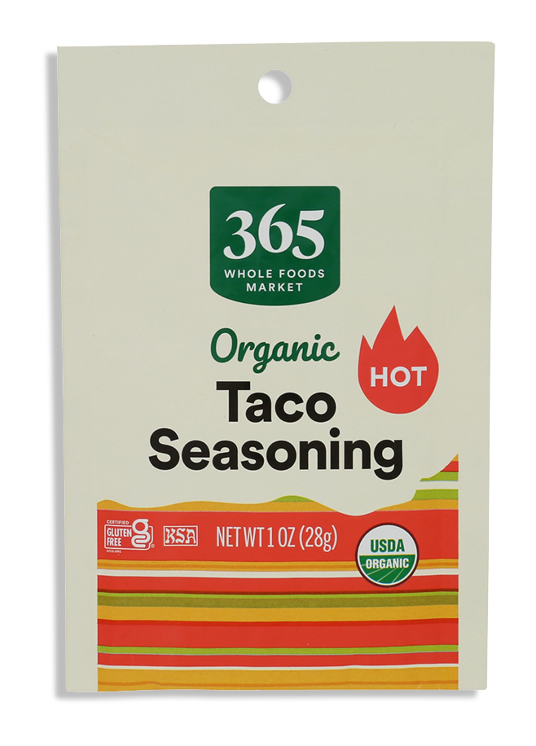 Organic Spicy Taco Seasoning, 1 Ounce