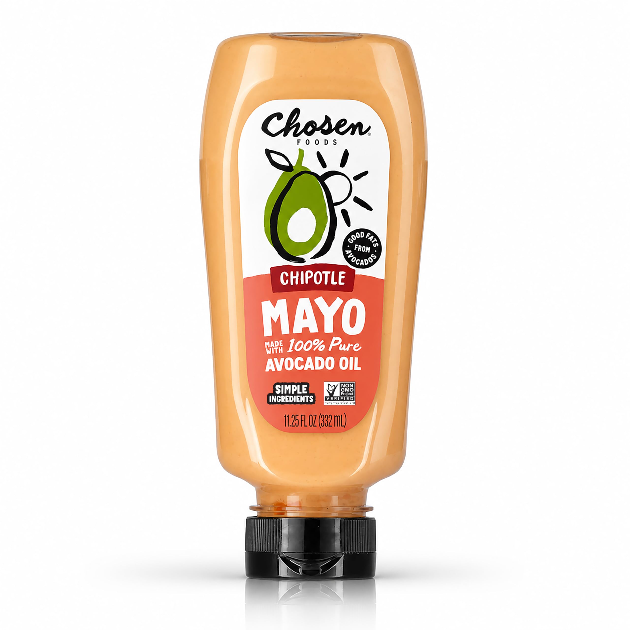 Avocado Oil Chipotle Squeeze Mayo, 11.25 Ounce