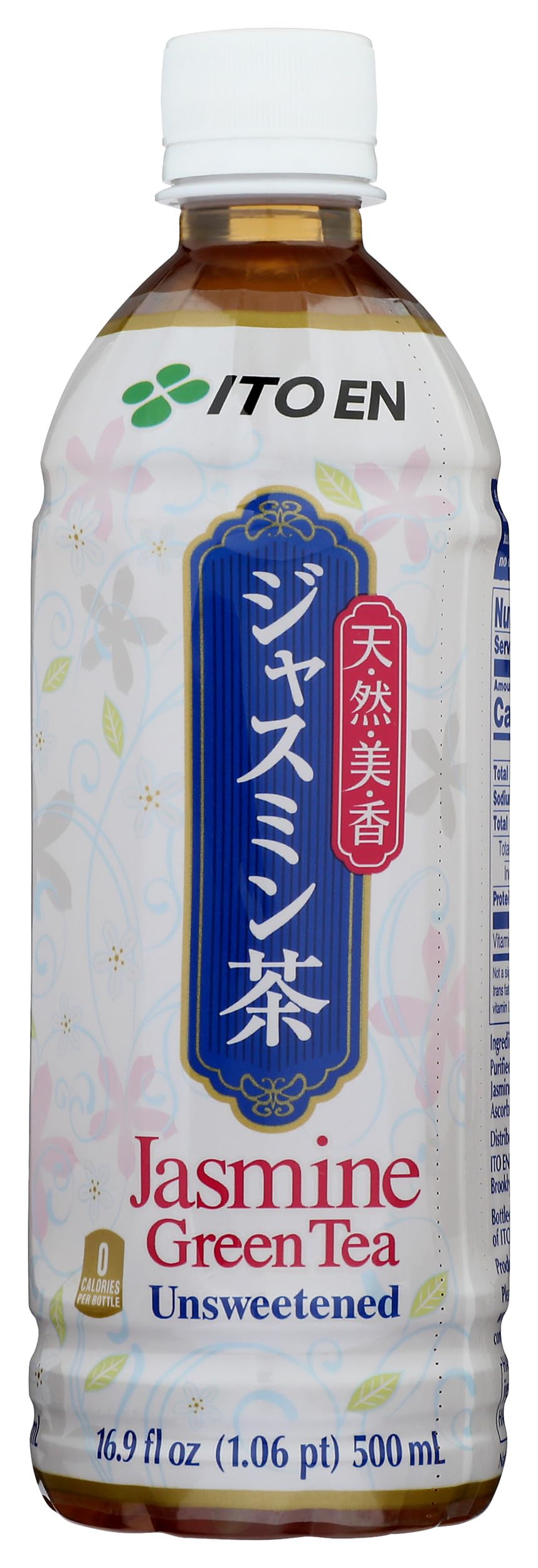 Ito En, Tea Green Jasmine Unsweetened, 16.9 Fl Oz