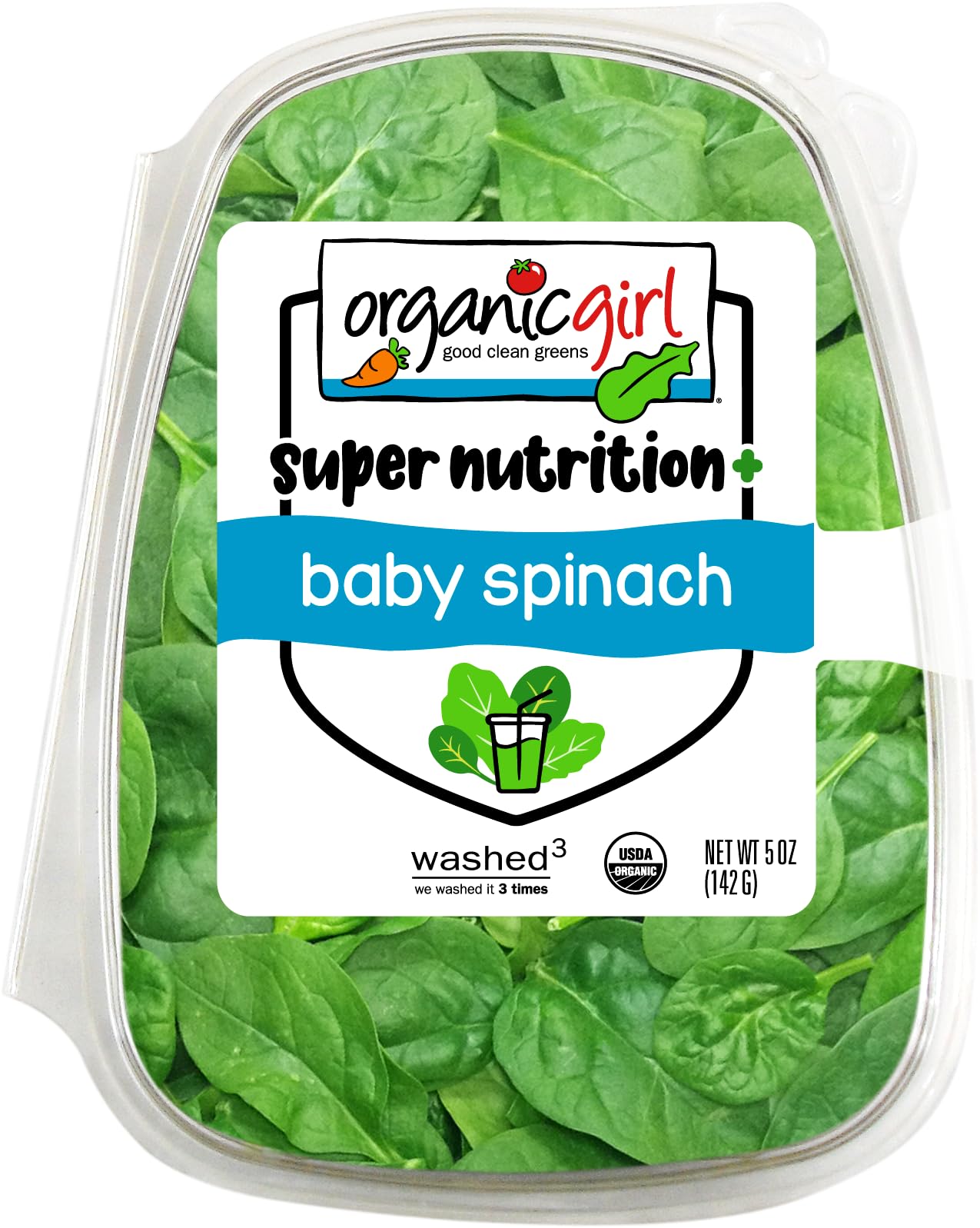 Organicgirl Baby Spinach, 5 oz