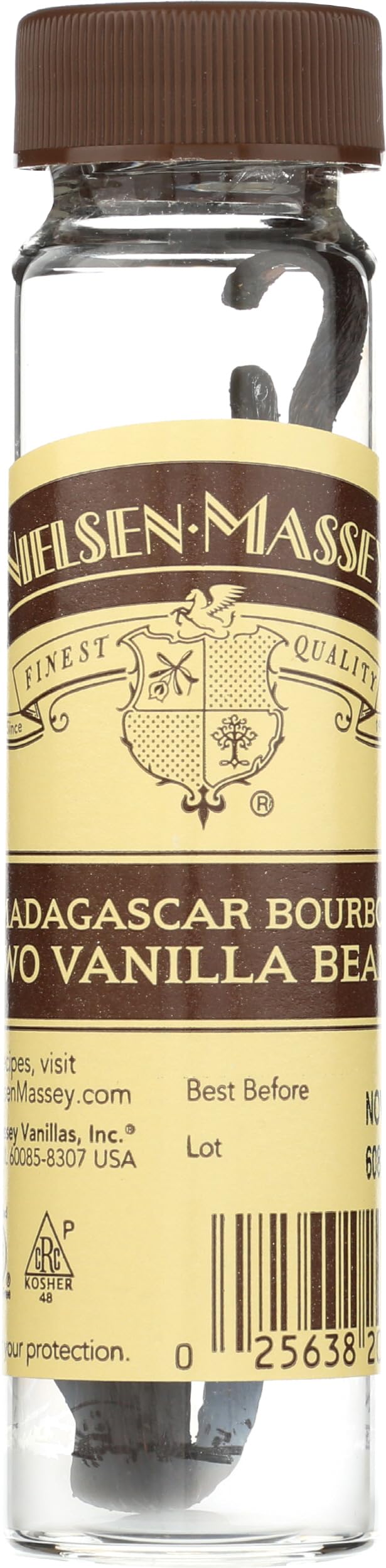 Nielsen Massey, Vanilla Beans Madagascar Bourbon, 2 Count