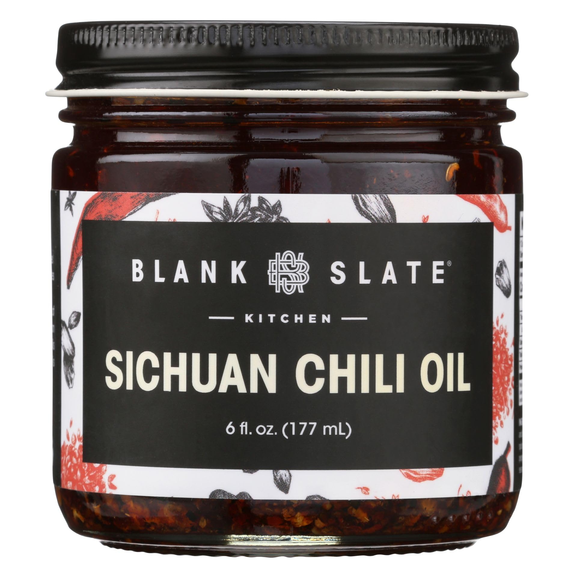 Blank Slate Kitchen Sichuan Chili Oil & Chili Crisp, Vegan, 6 oz