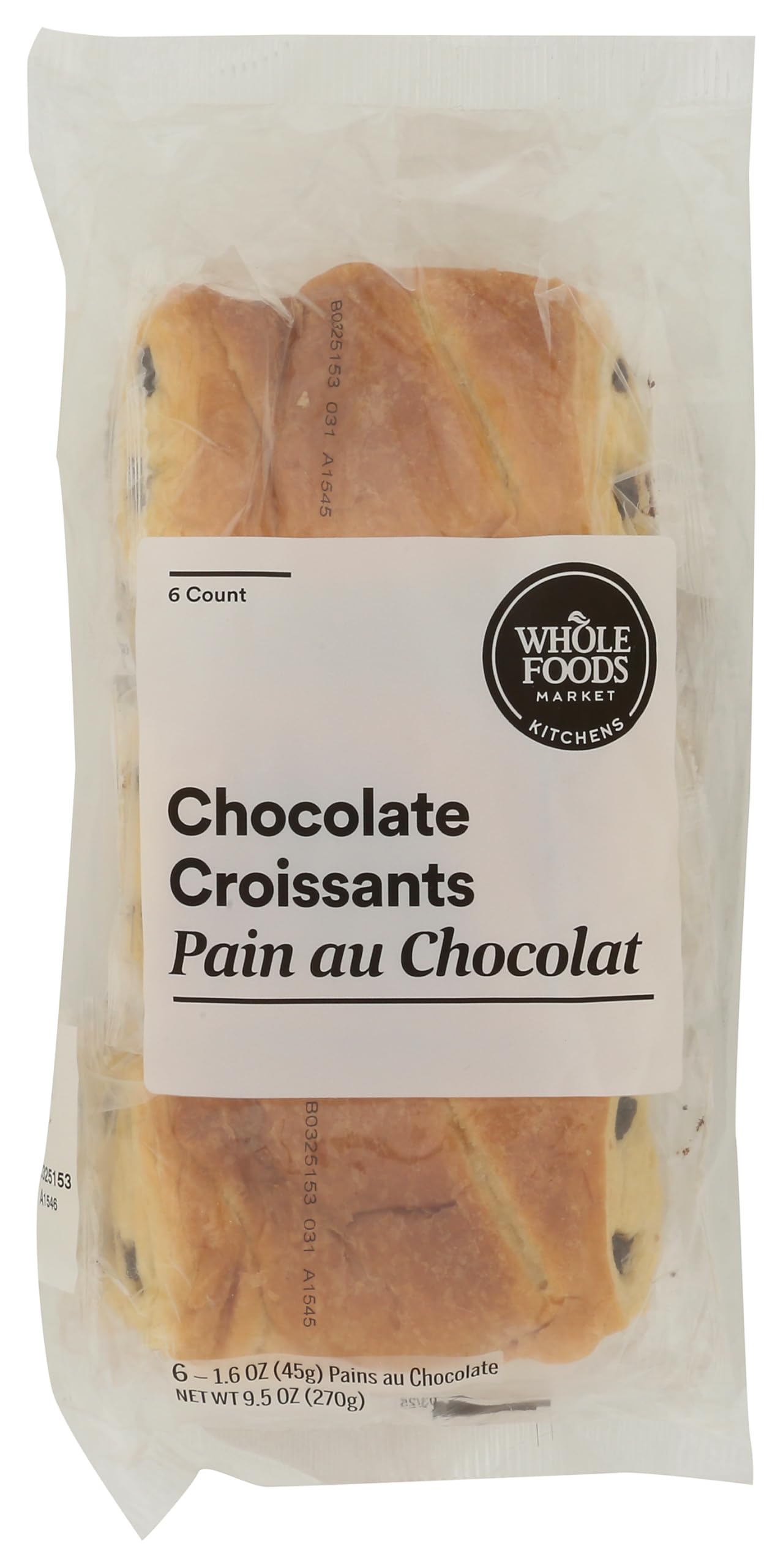 Whole Foods Market Kitchens, Brioche Chocolate Croissant, 9.52 oz