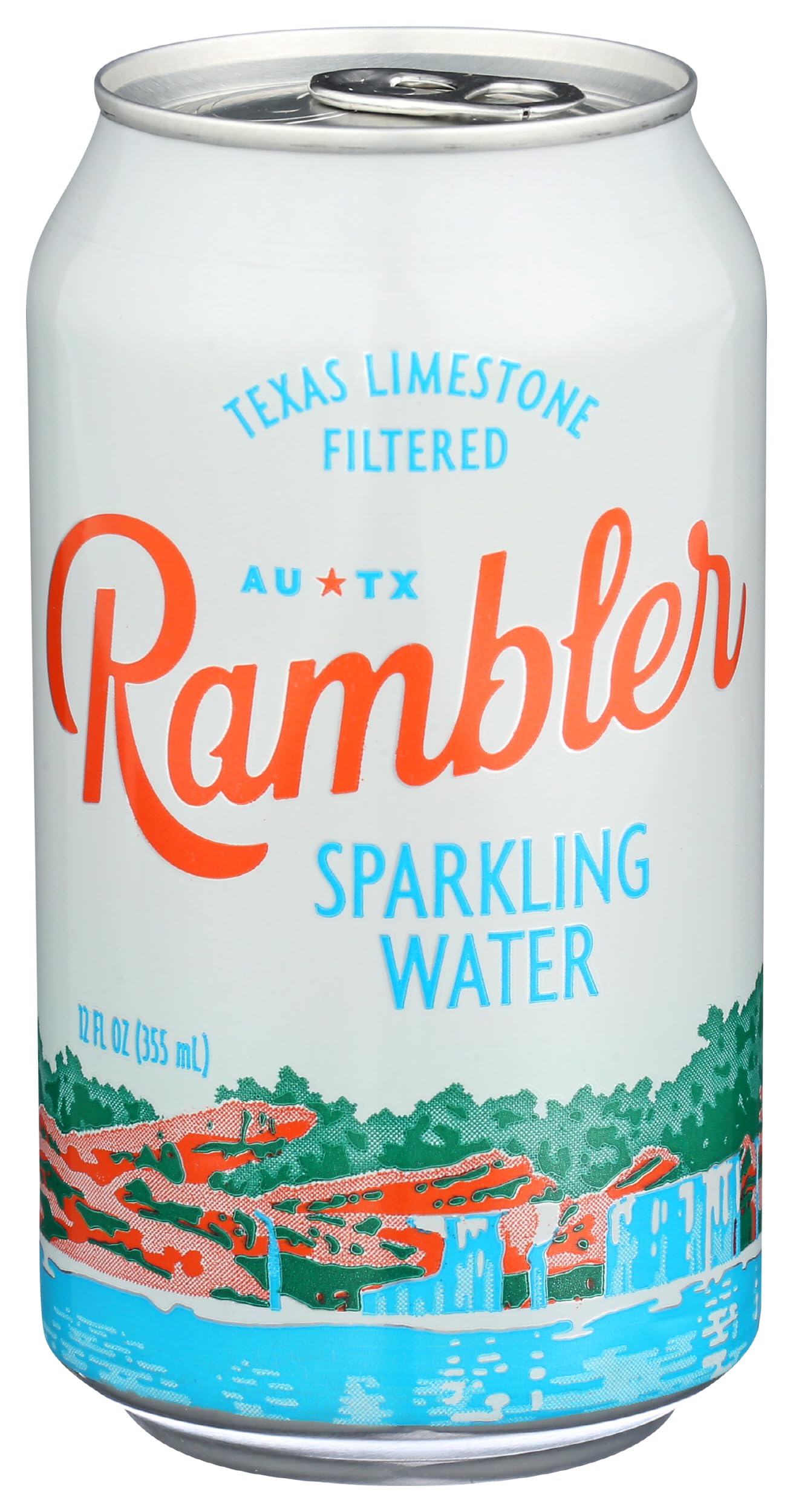Rambler, Water Sparkling Limestone Single, 12 Fl Oz