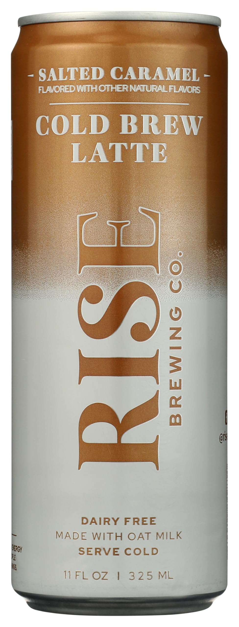 Rise Brewing Co Organic Salted Caramel Nitro Cold Brew Coffee, 11 FZ