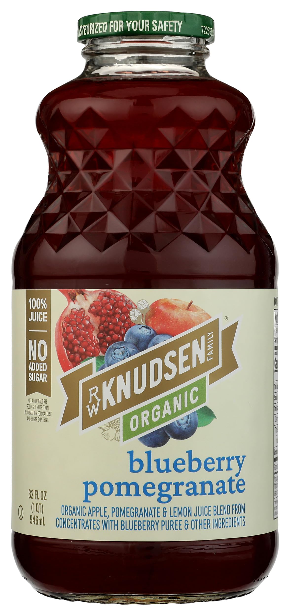 R.W. Knudsen Organic Blueberry Pomegranate Juice, 32 fz