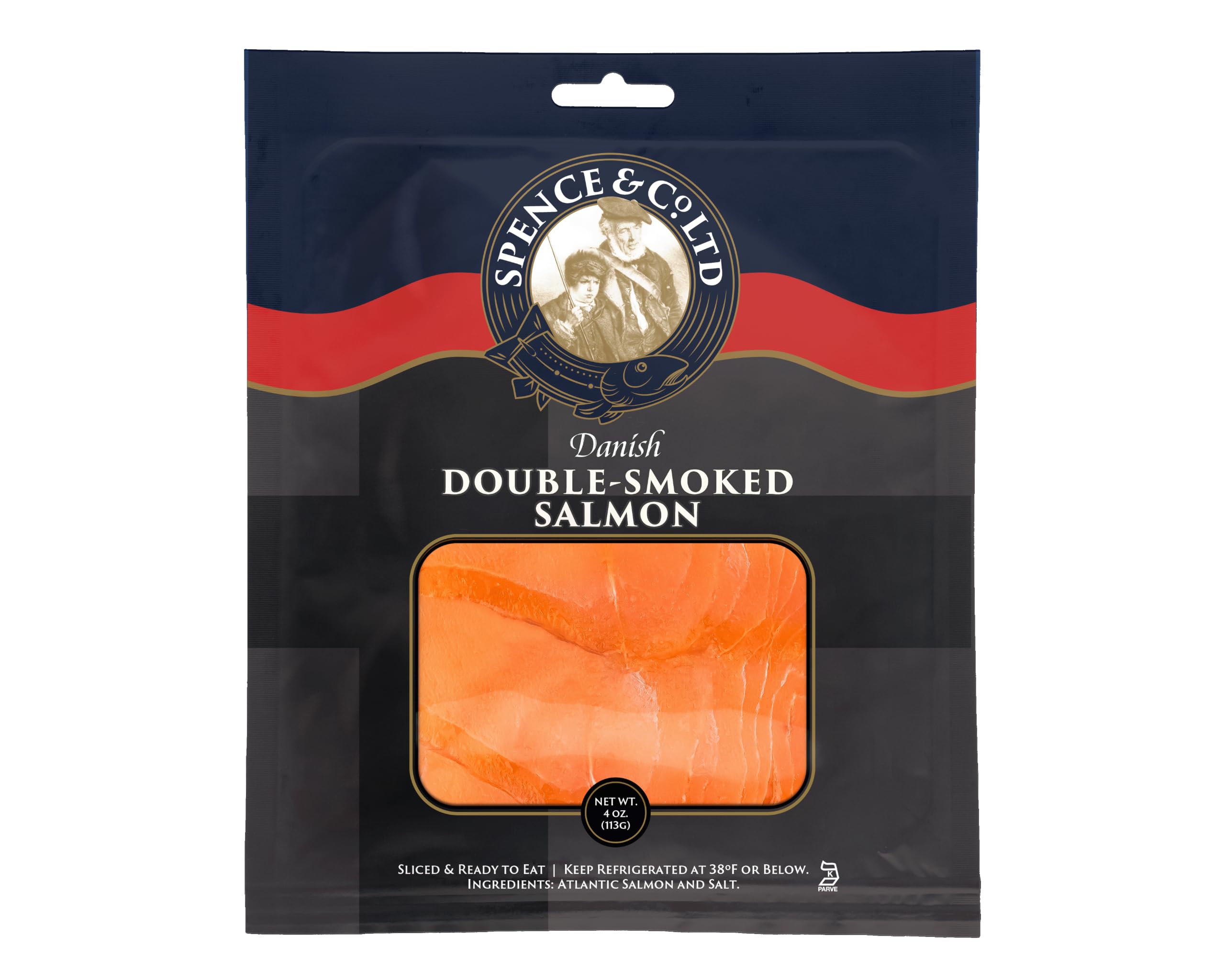 Spence & Co. Ltd. Double-Smoked Salmon, 4 OZ