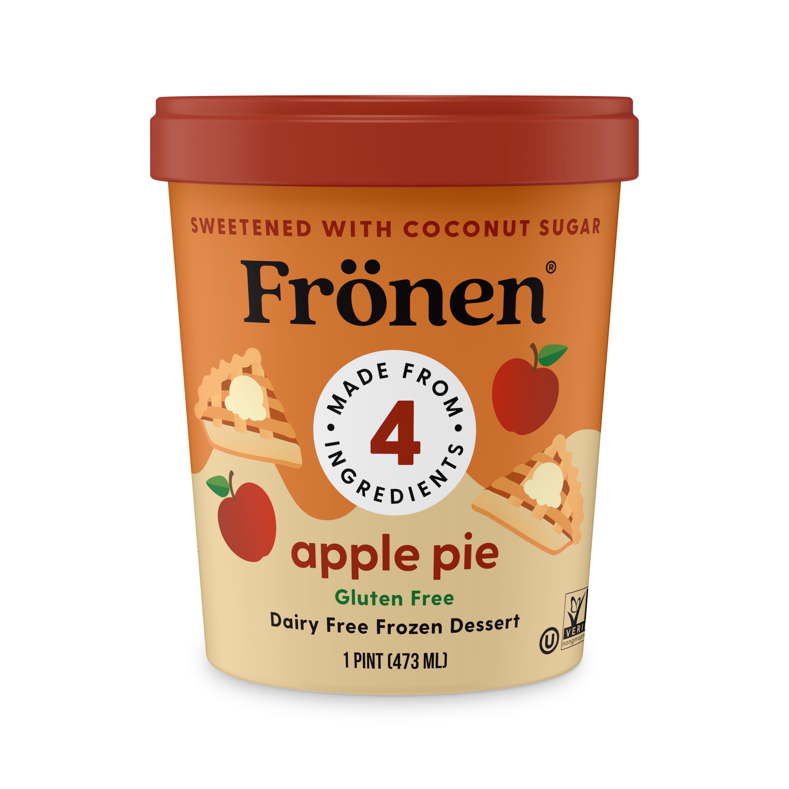 Fronen Apple Pie Dairy Free Frozen Dessert, 16 FZ