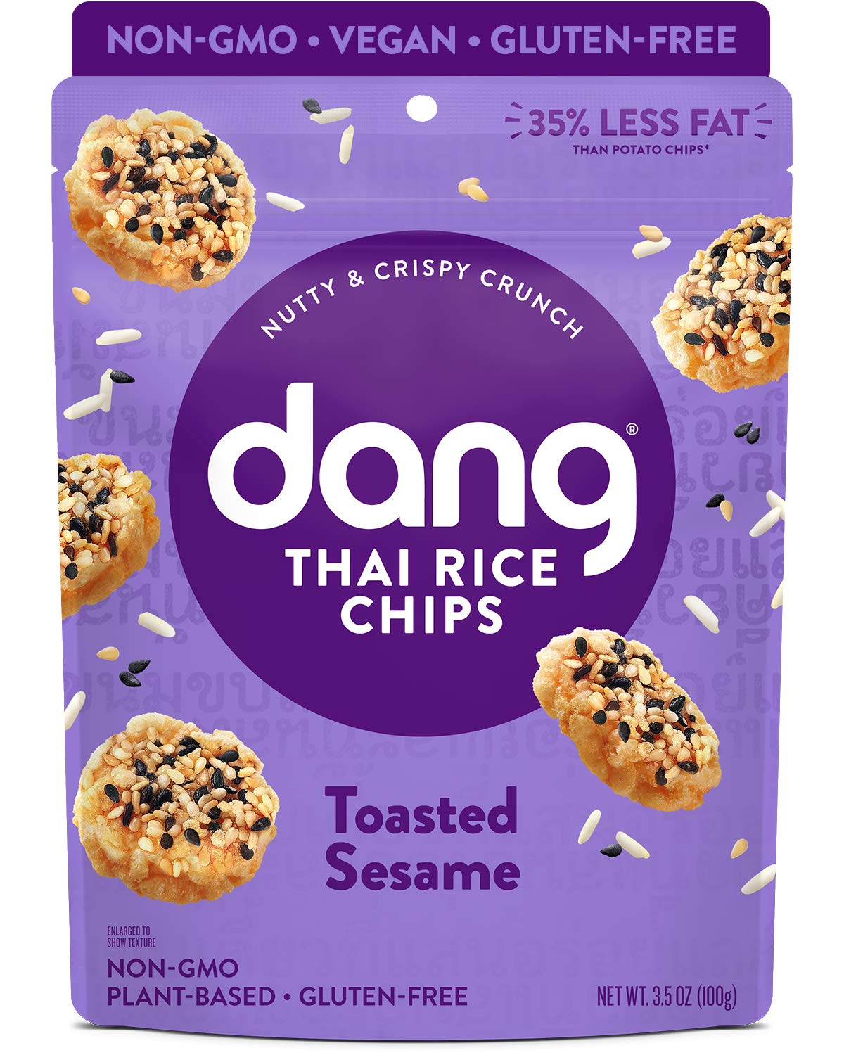 Dang Toasted Sesame Thai Rice Chips, 3.5 OZ