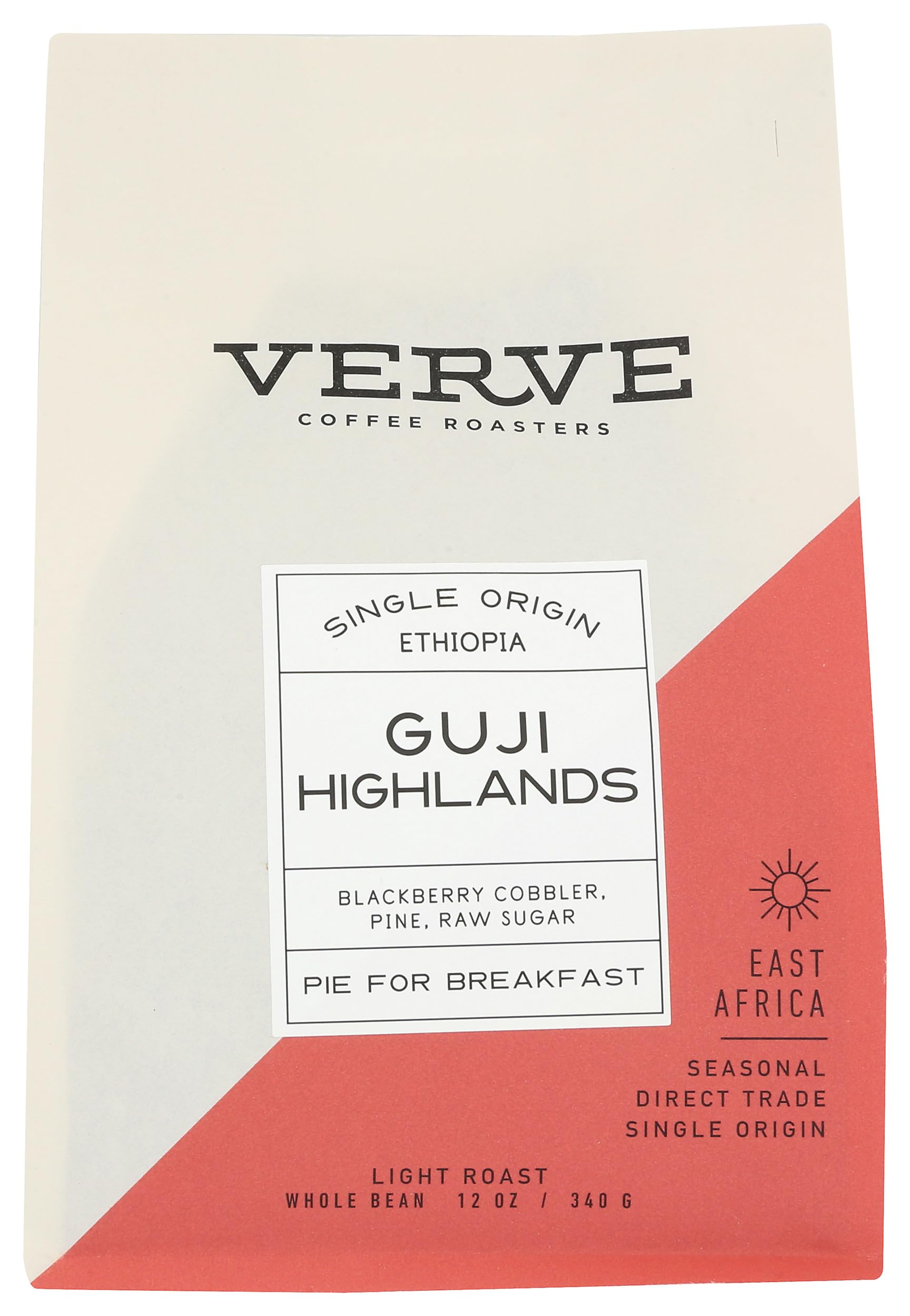 Verve Coffee Roasters Coffee Africa, 12 Ounce