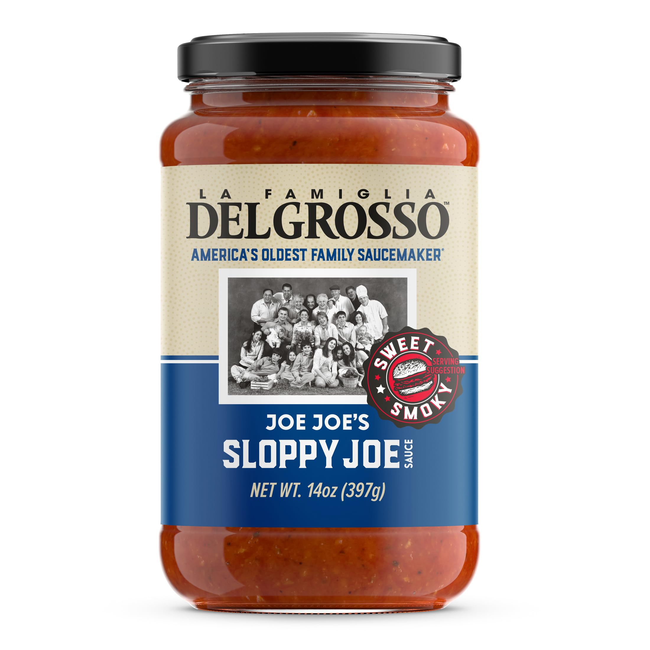 La Famiglia Delgrosso Sauce Sloppy Joe Joes, 14 oz